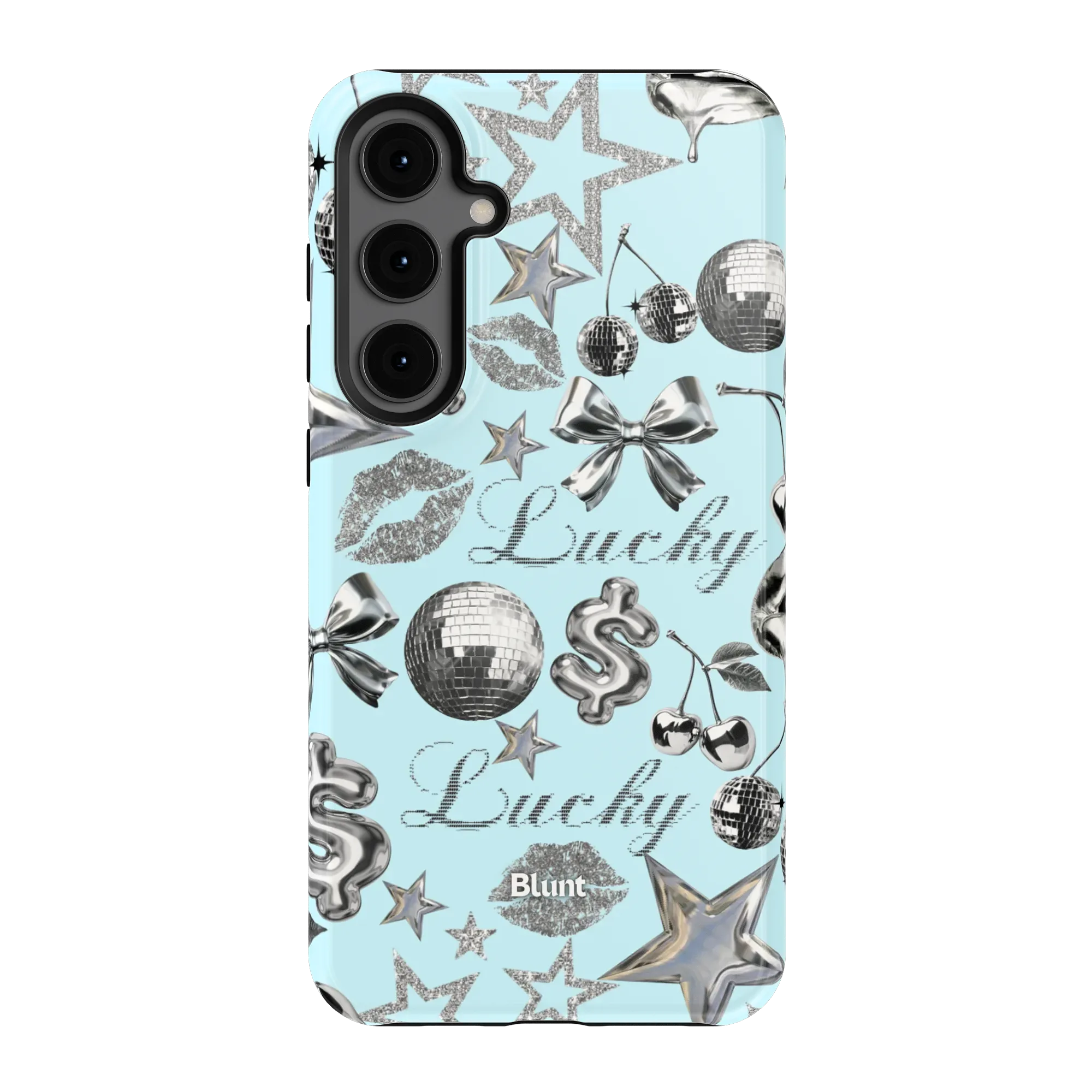 Lucky Baby Blue Samsung Case - Image 5