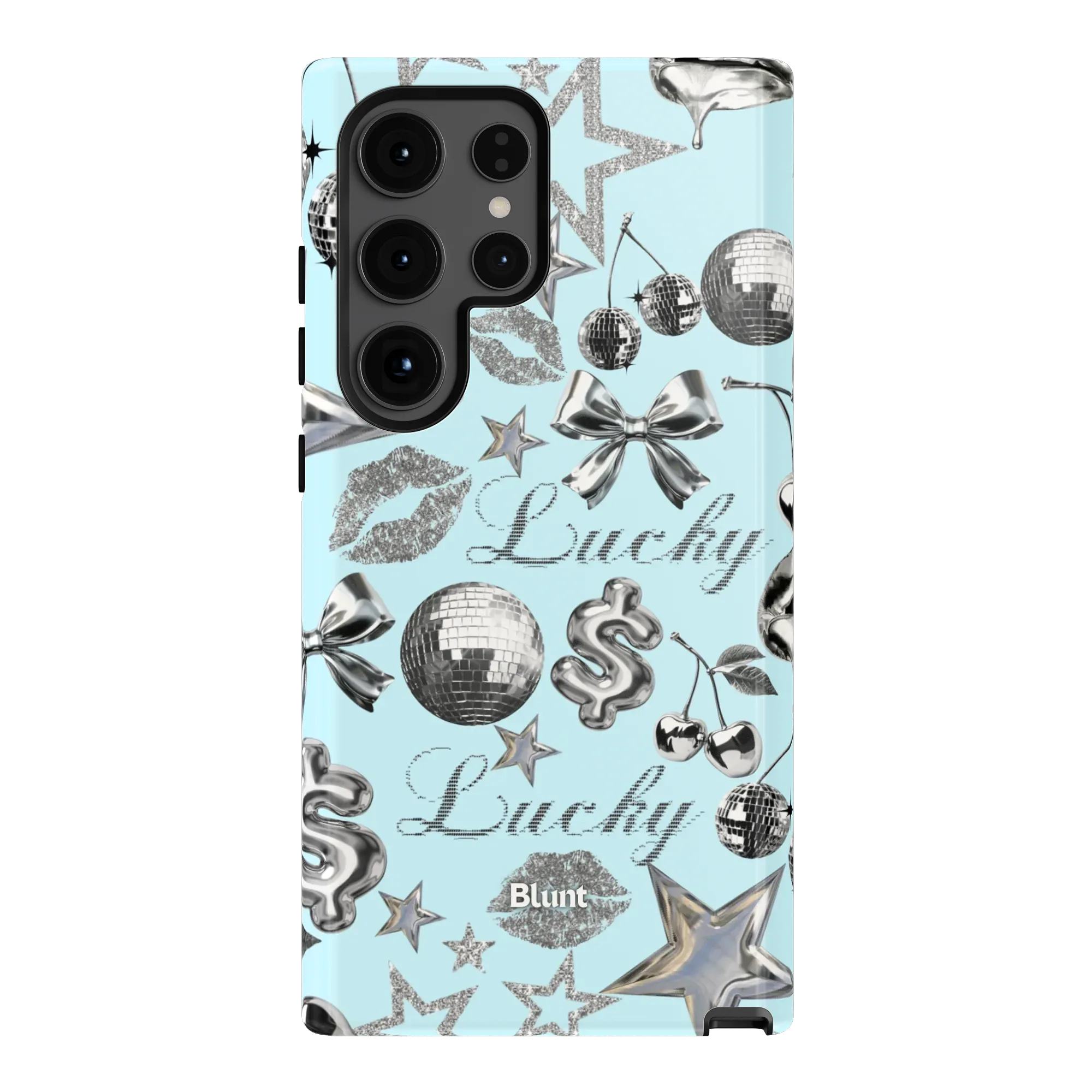 Lucky Baby Blue Samsung Case - Image 6