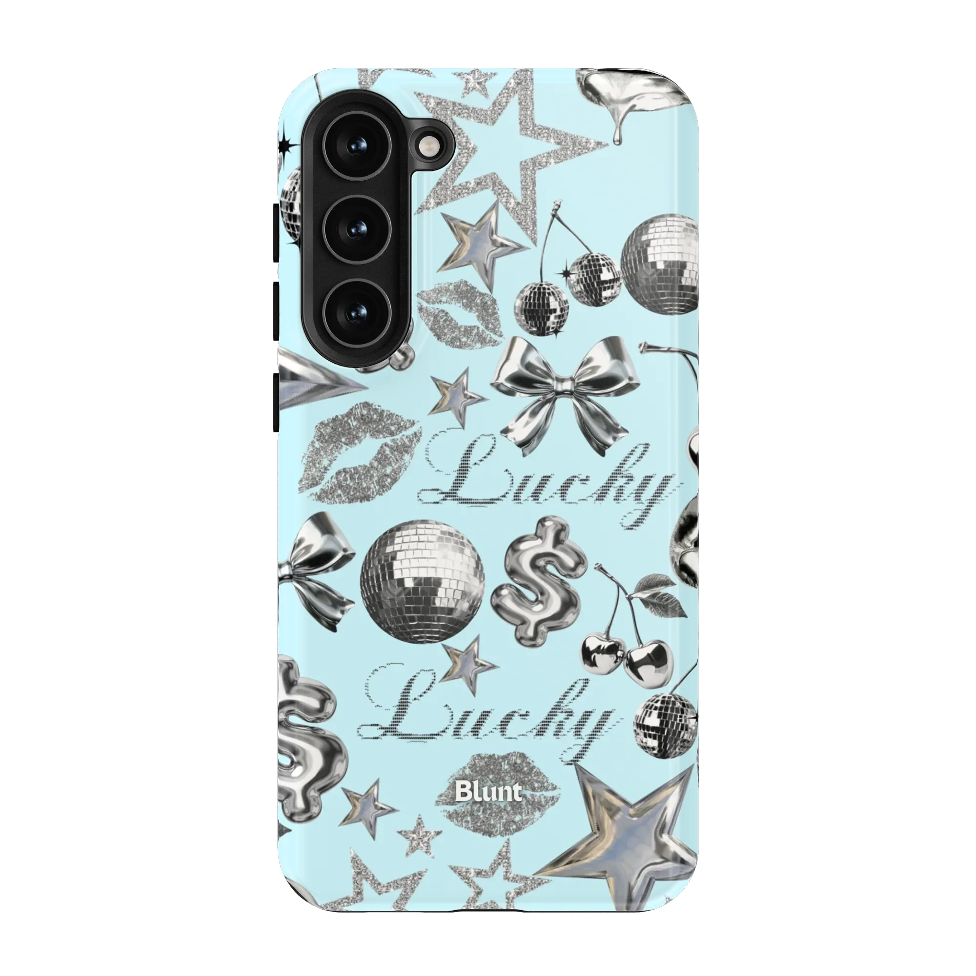 Lucky Baby Blue Samsung Case - Image 8