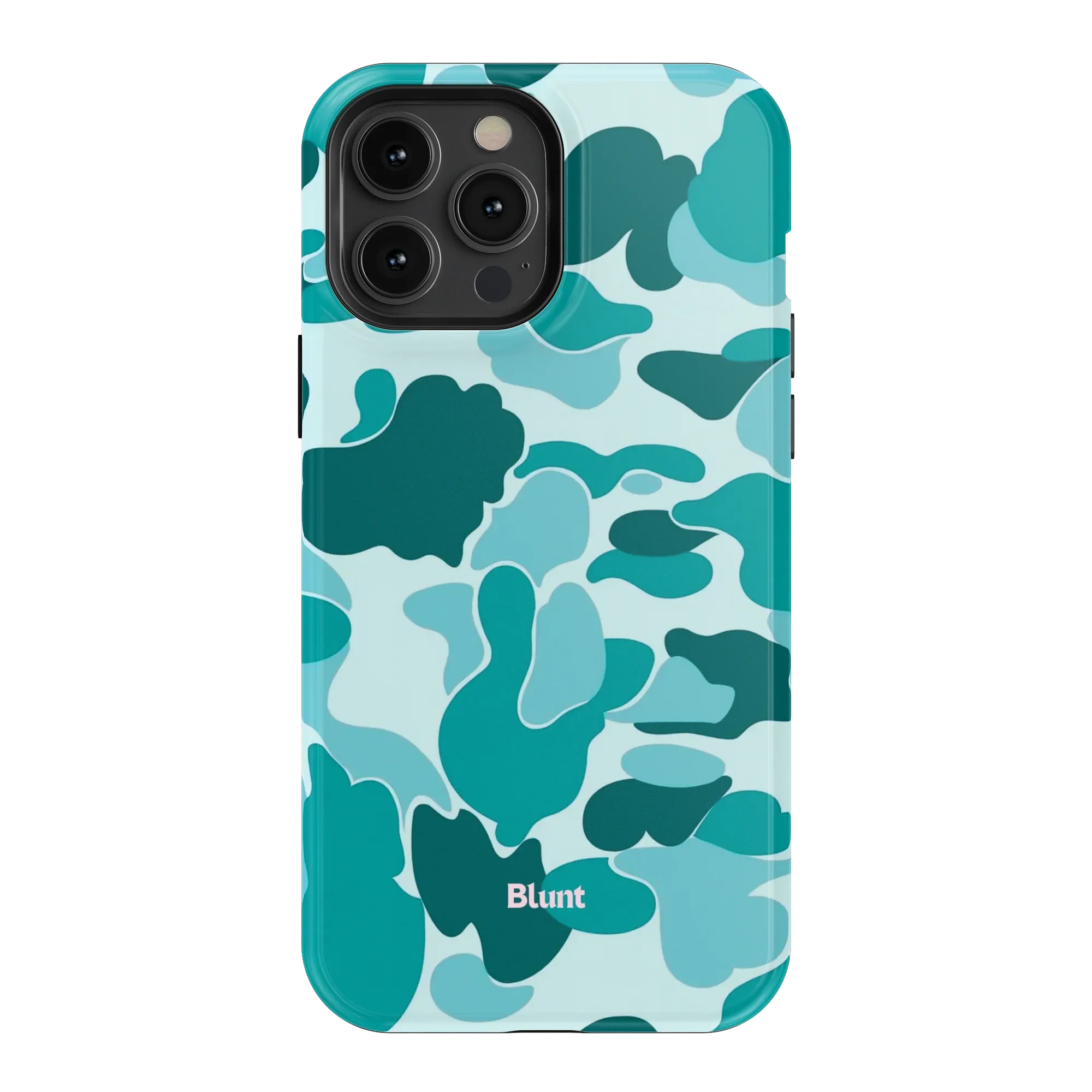 Aqua Camo iPhone Case - Image 19