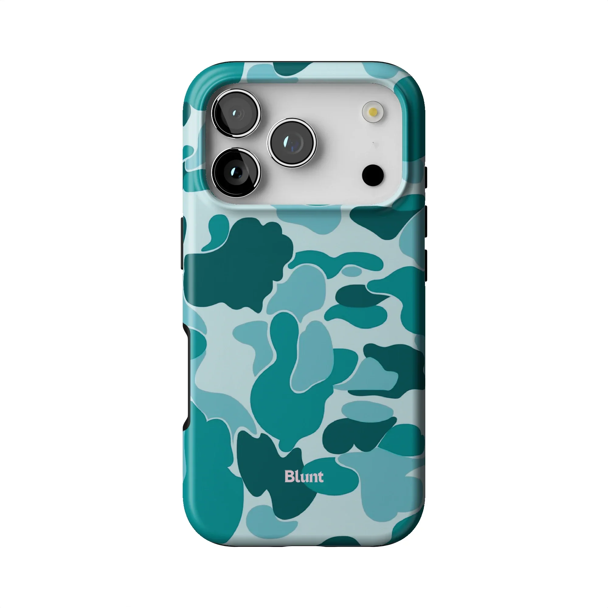 Aqua Camo iPhone Case - Image 33