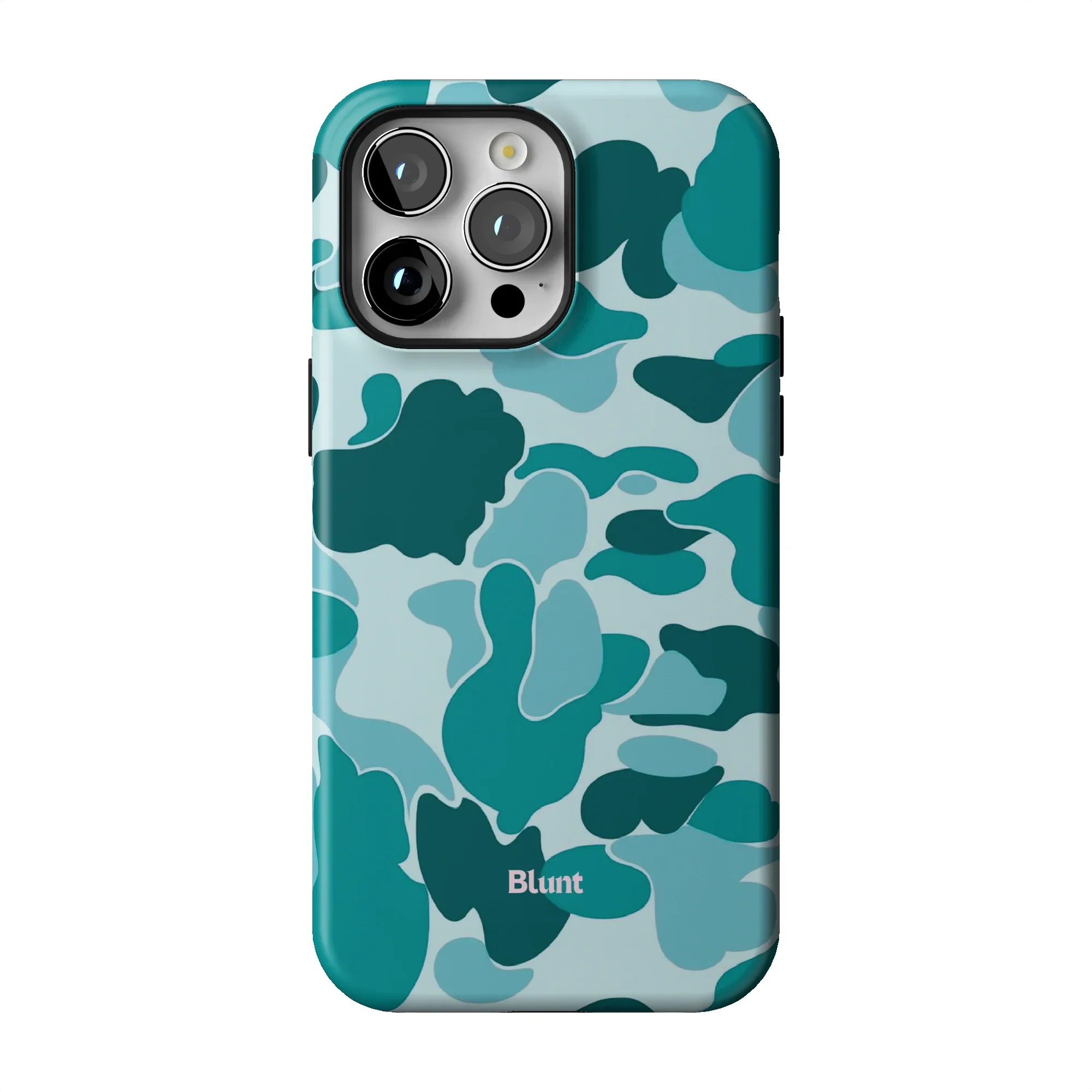 Aqua Camo iPhone Case - Image 46