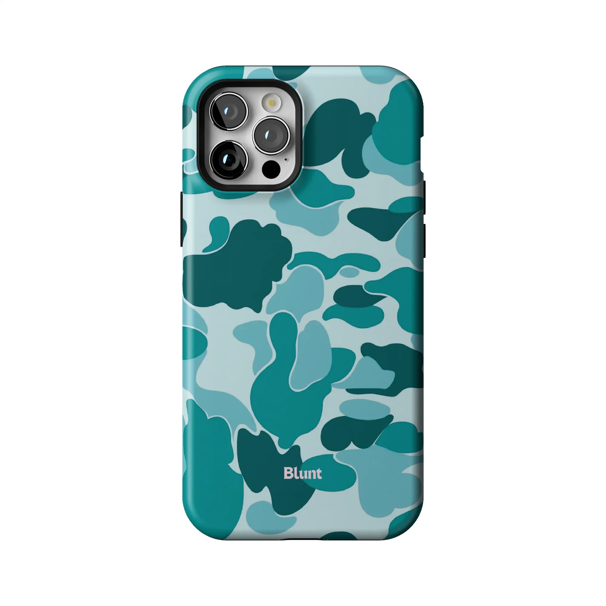 Aqua Camo iPhone Case - Image 53