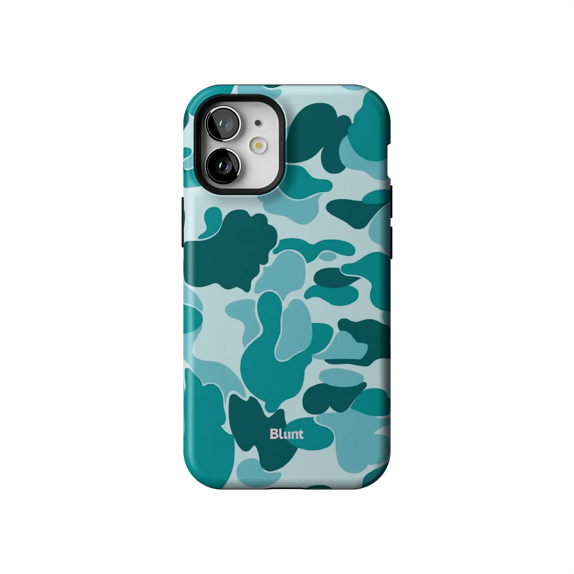 Aqua Camo iPhone Case - Image 55