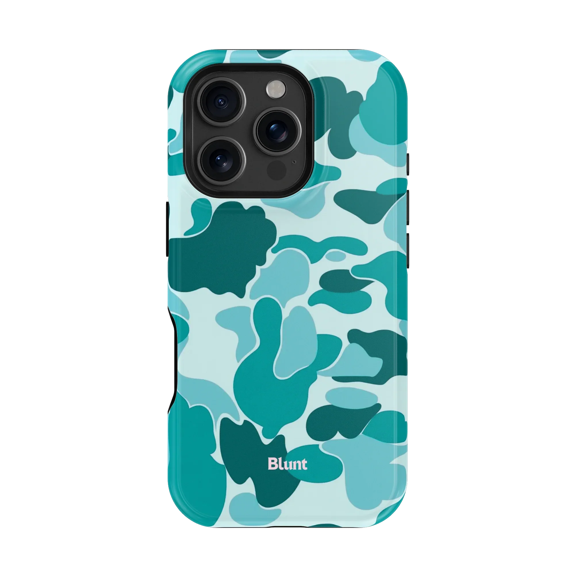 Aqua Camo iPhone Case - Image 6