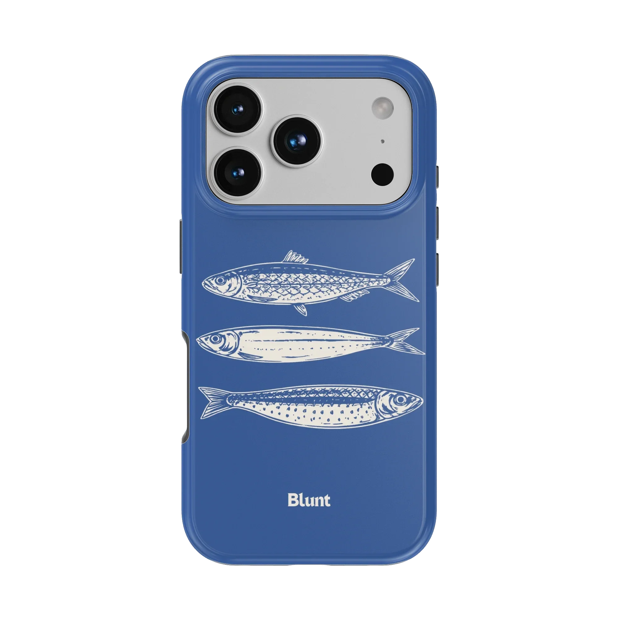Blue Fins iPhone Case - Image 2