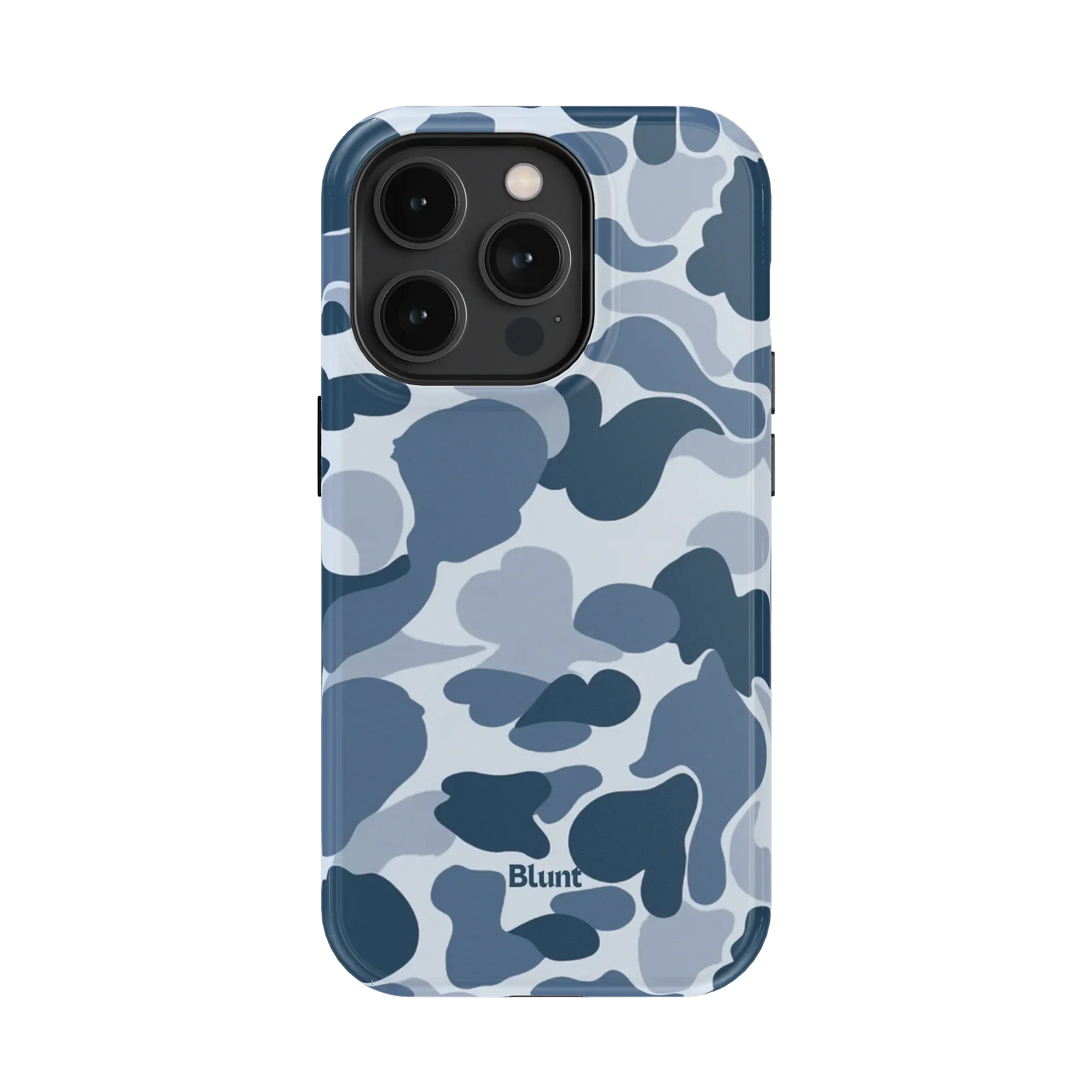 Bluish Camo iPhone Case - Image 14