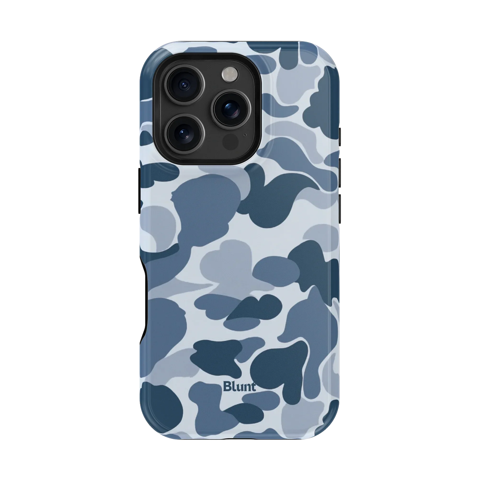 Bluish Camo iPhone Case - Image 6