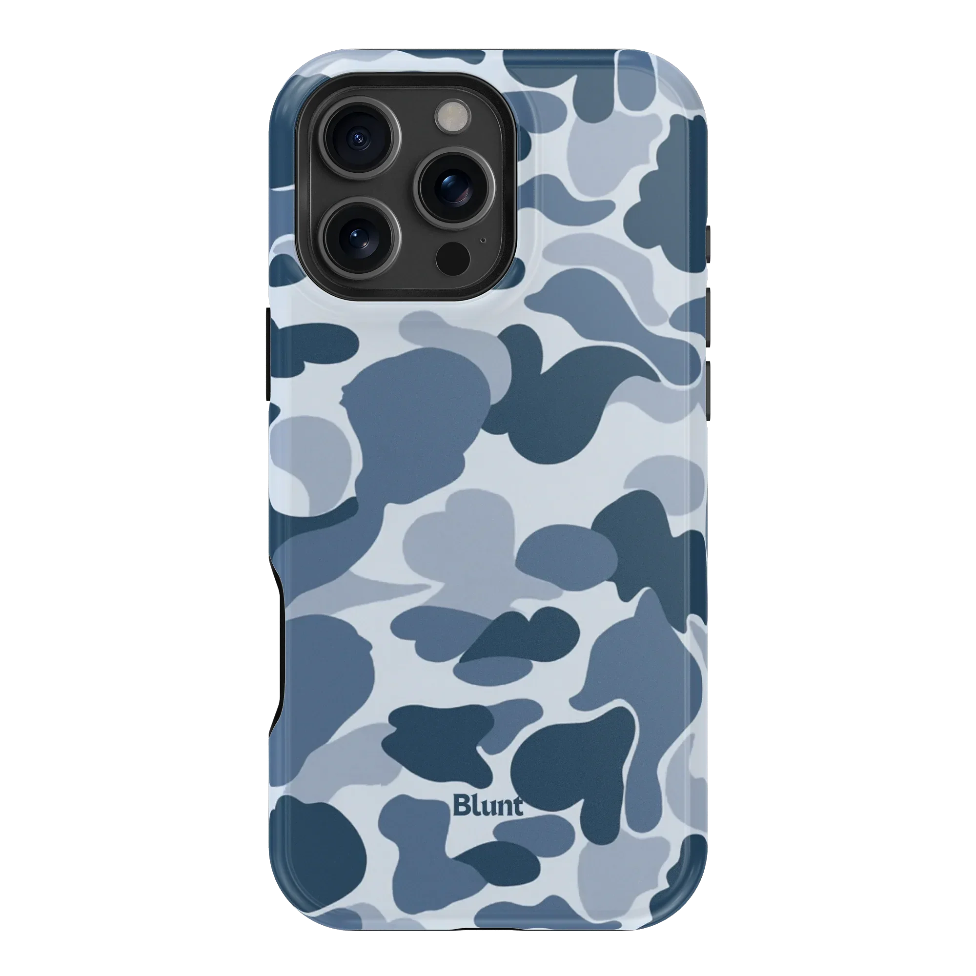 Bluish Camo iPhone Case - Image 7