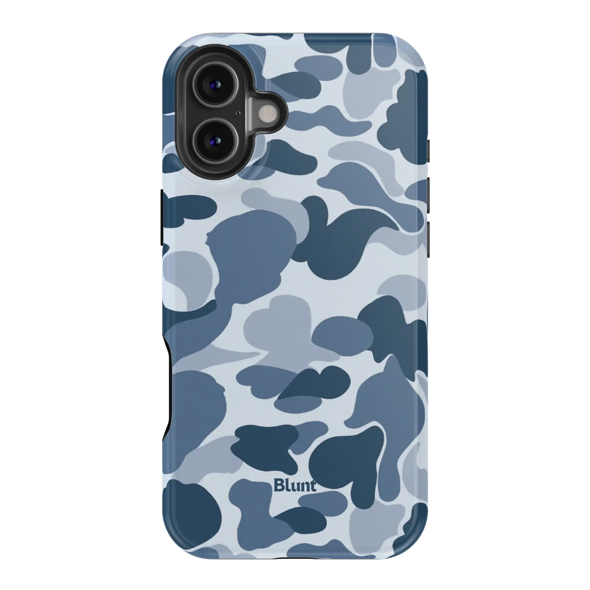 Bluish Camo iPhone Case - Image 8