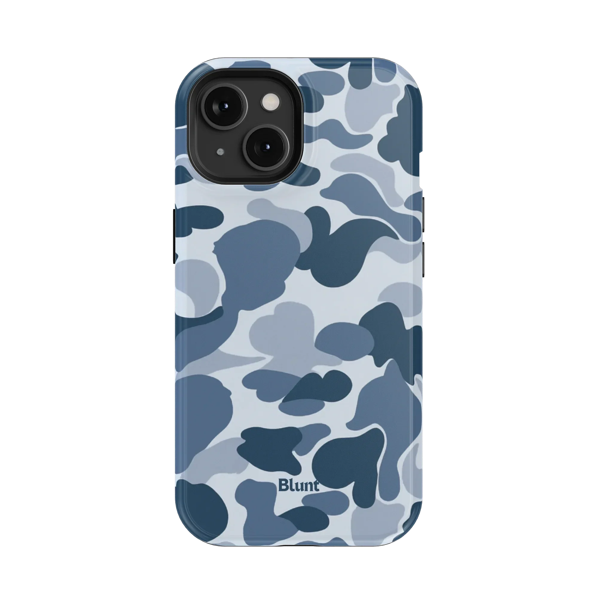 Bluish Camo iPhone Case - Image 9