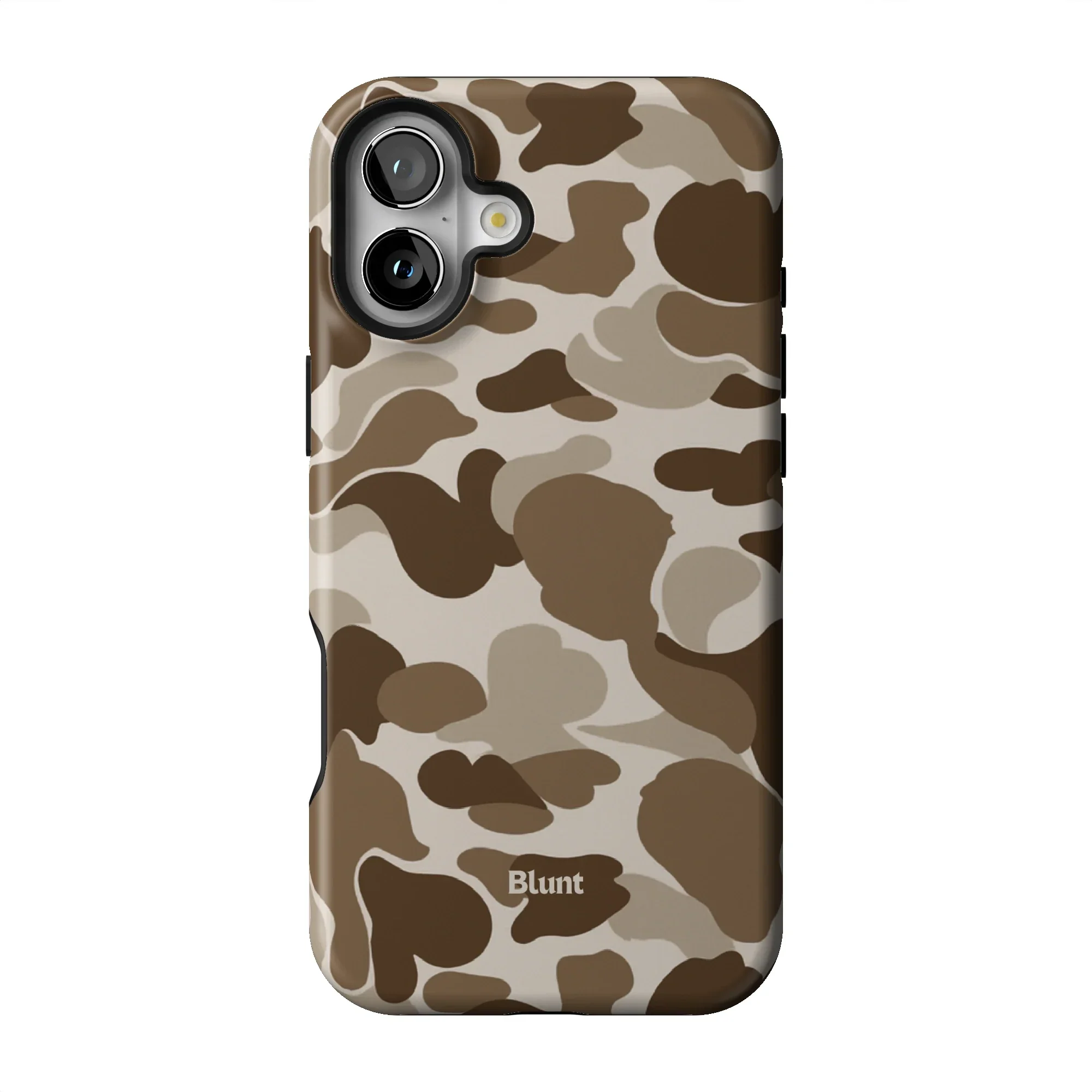 Brown Camo iPhone Case - Image 39