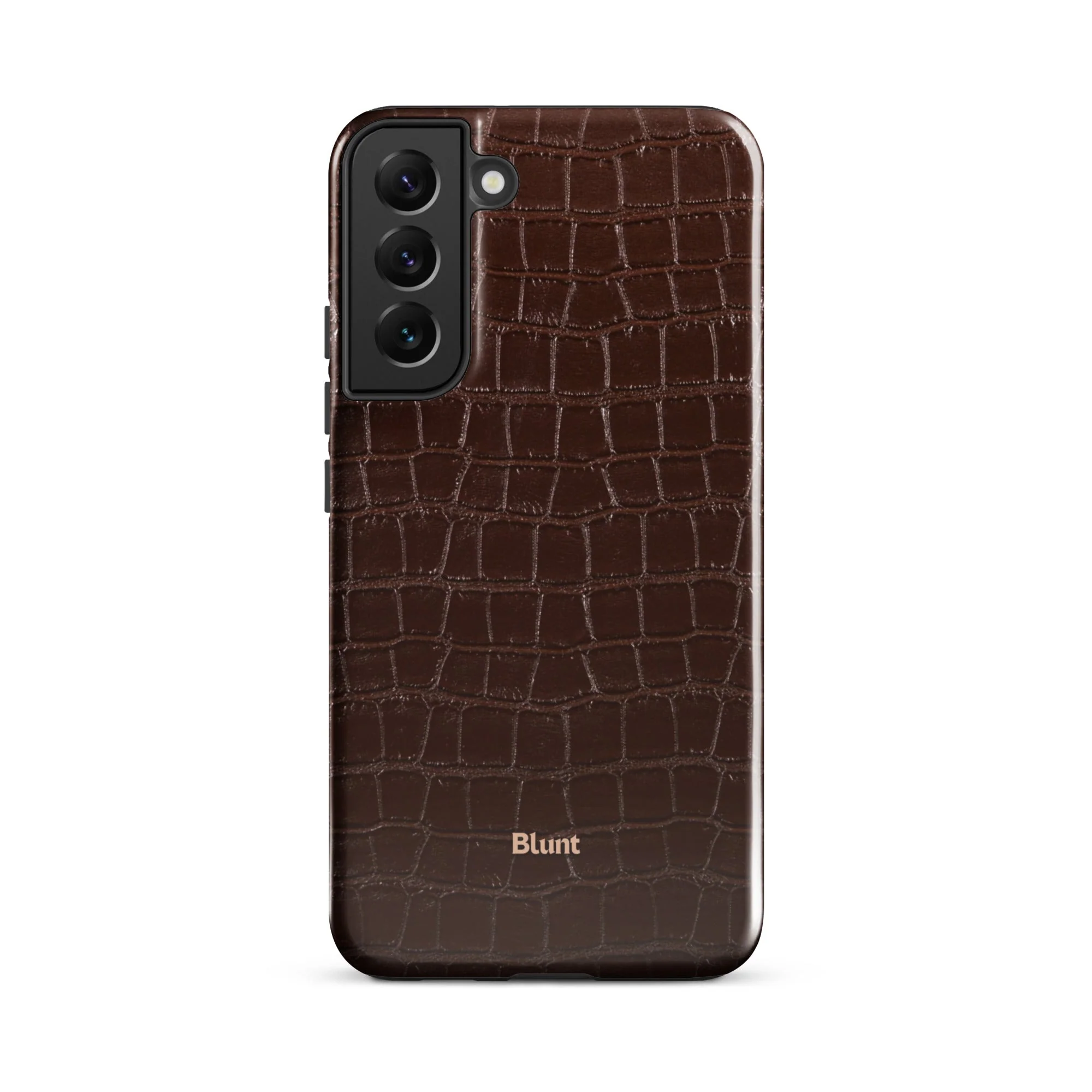 Chestnut Croc Samsung Case - Image 11