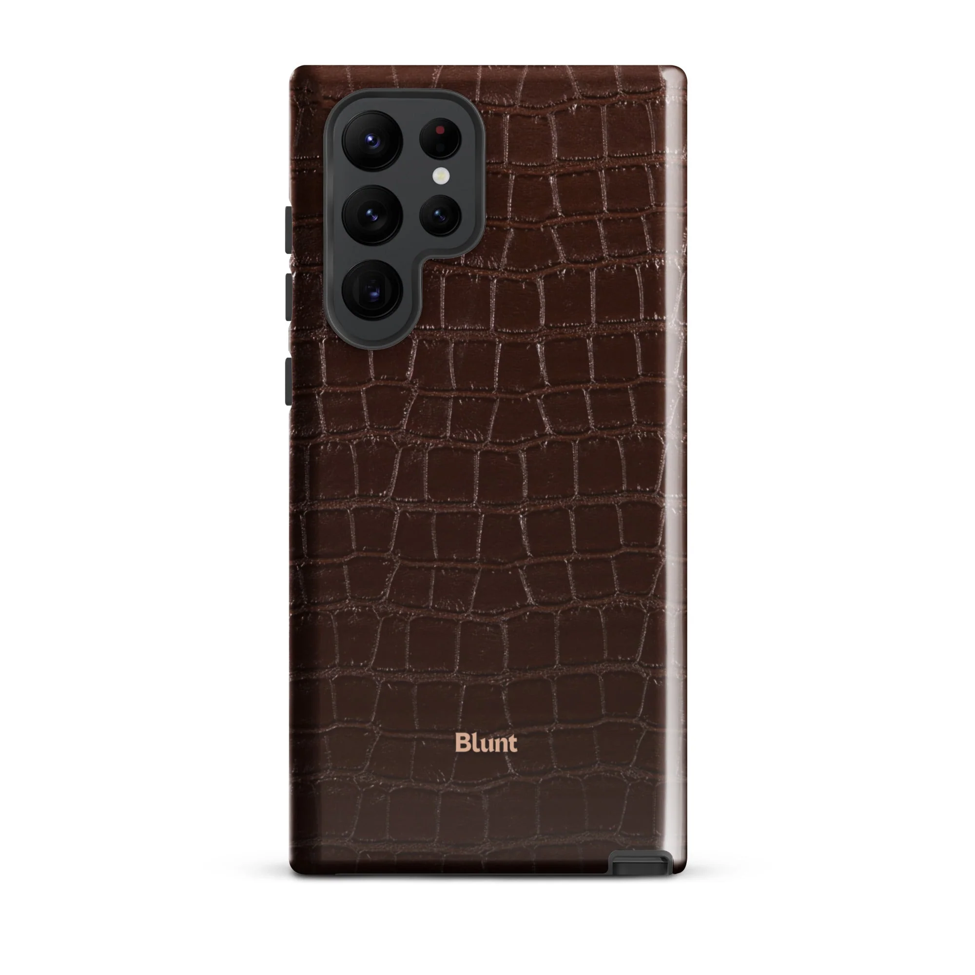 Chestnut Croc Samsung Case - Image 12