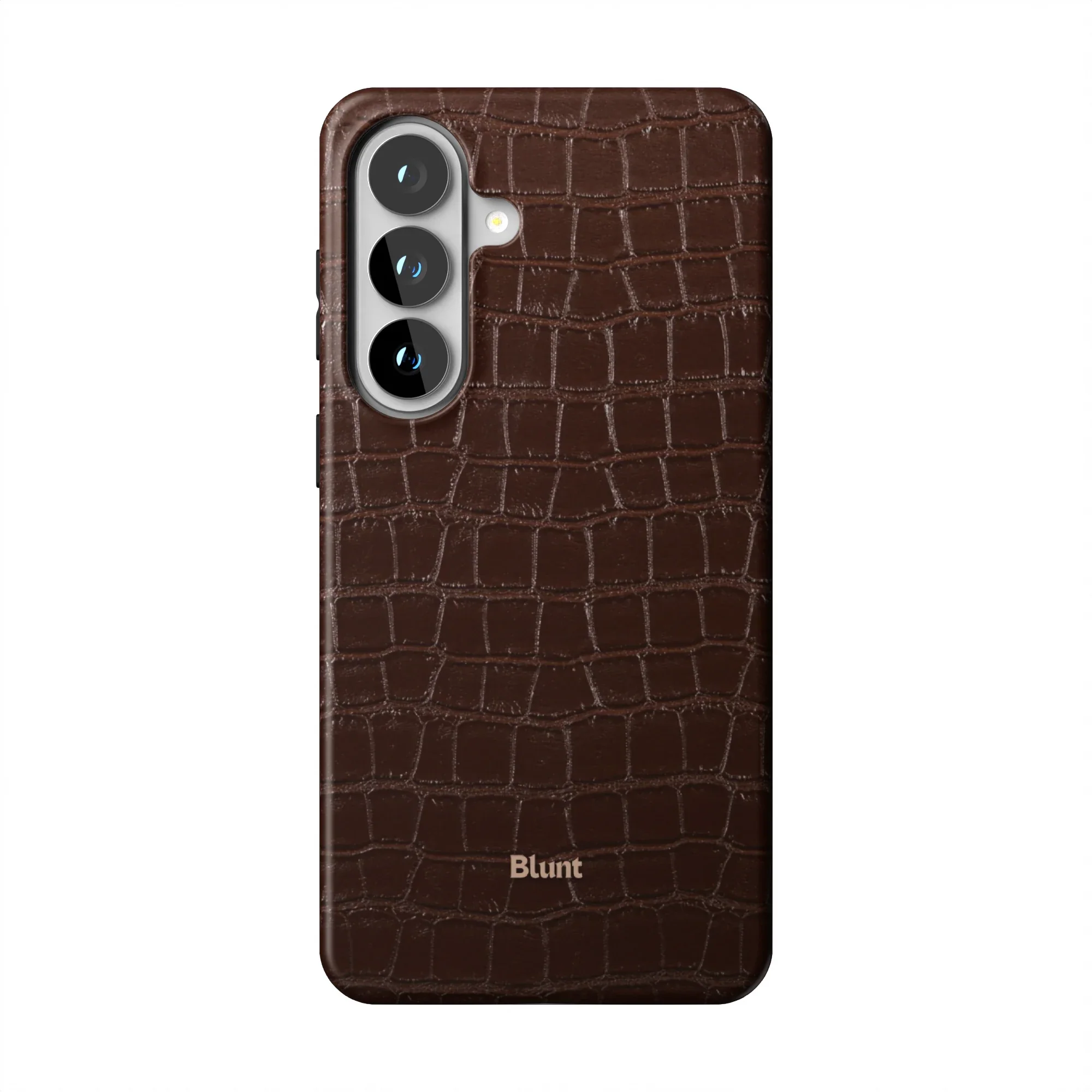 Chestnut Croc Samsung Case - Image 20