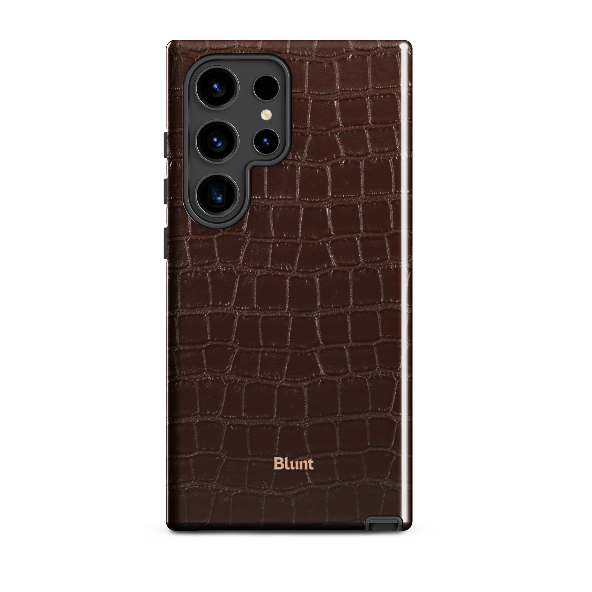 Chestnut Croc Samsung Case - Image 6