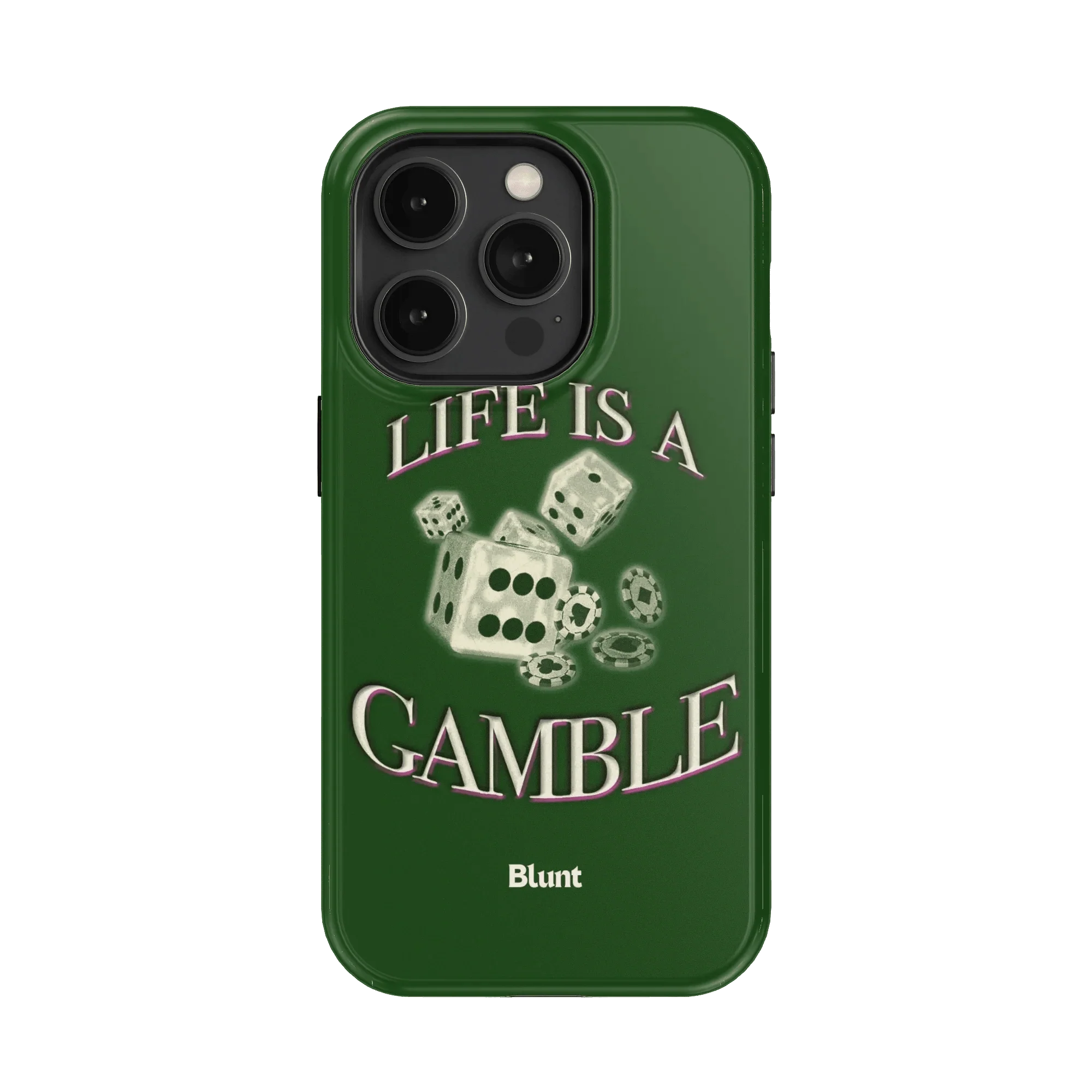 Green Gamble iPhone Case - Image 14