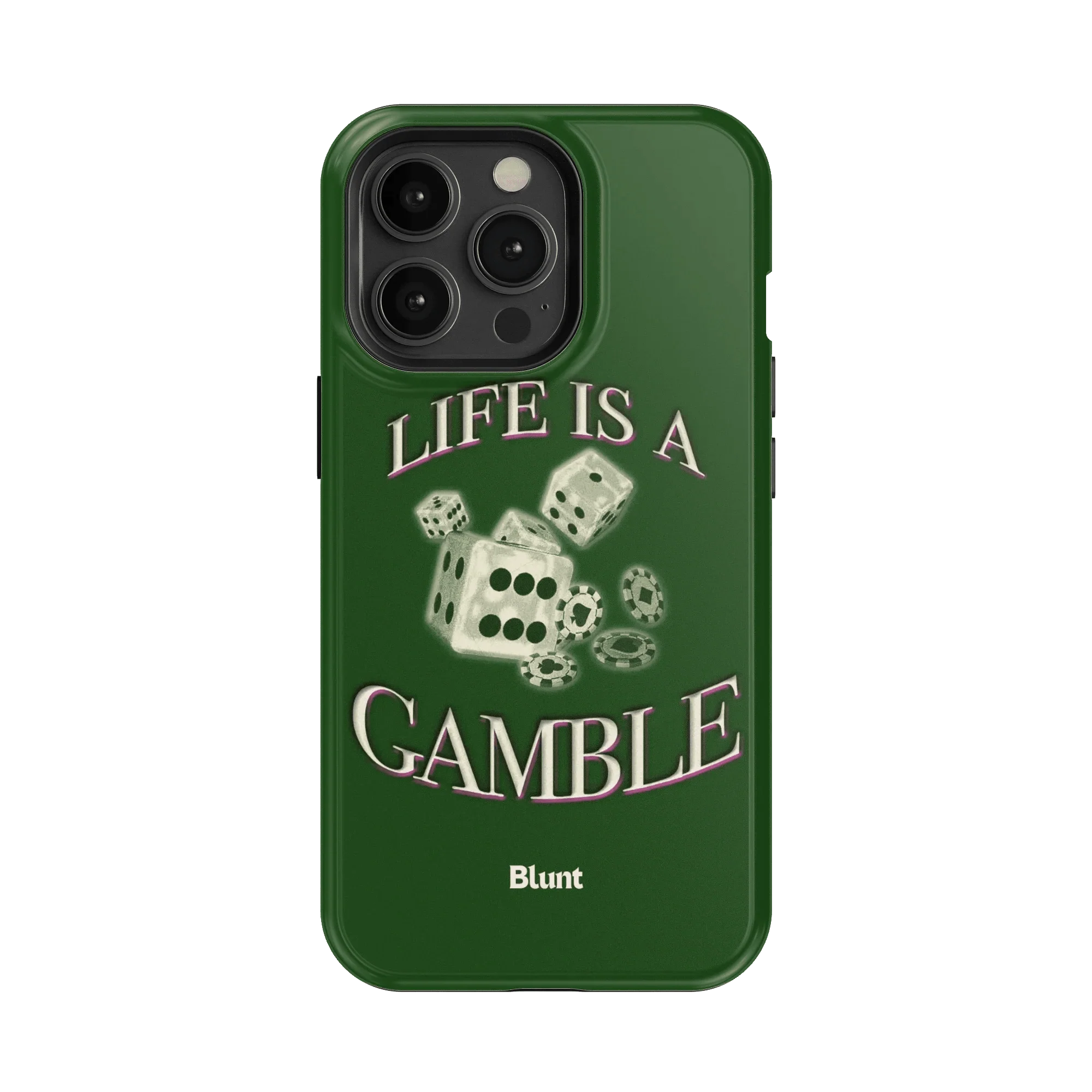 Green Gamble iPhone Case - Image 18