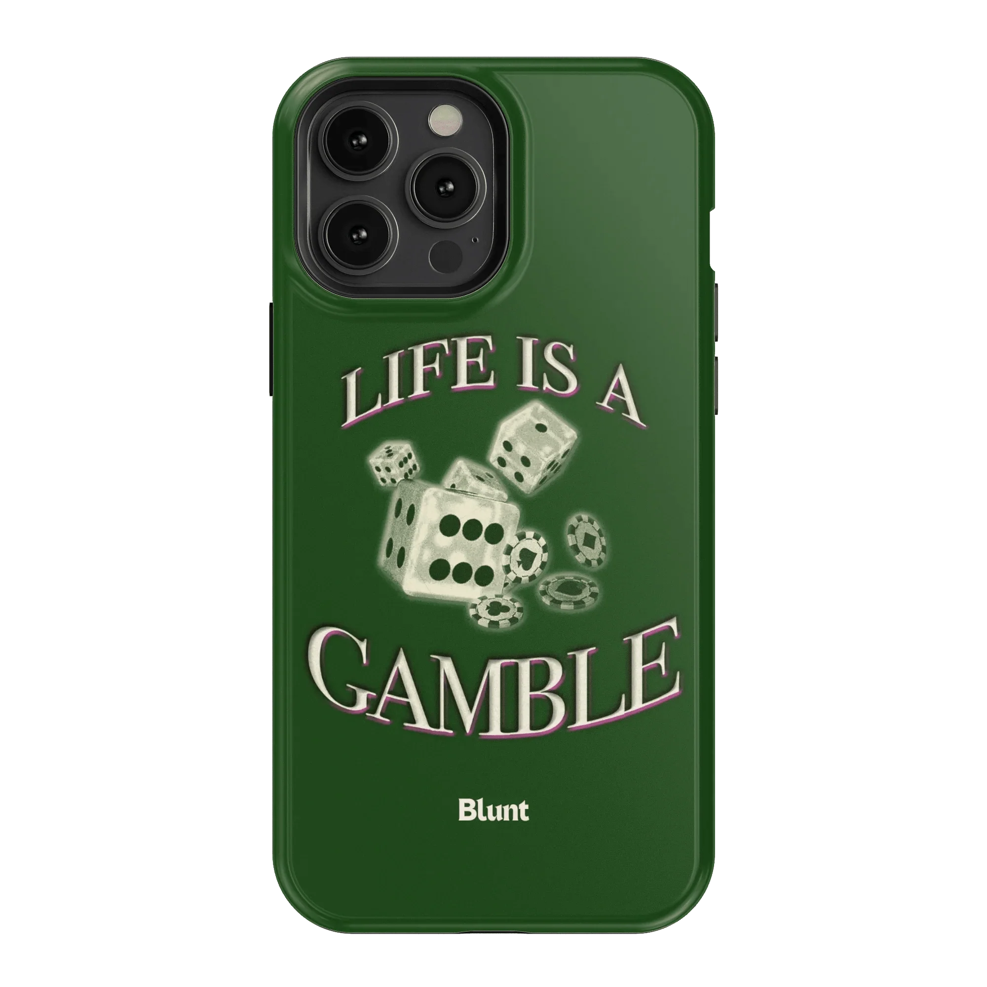 Green Gamble iPhone Case - Image 19