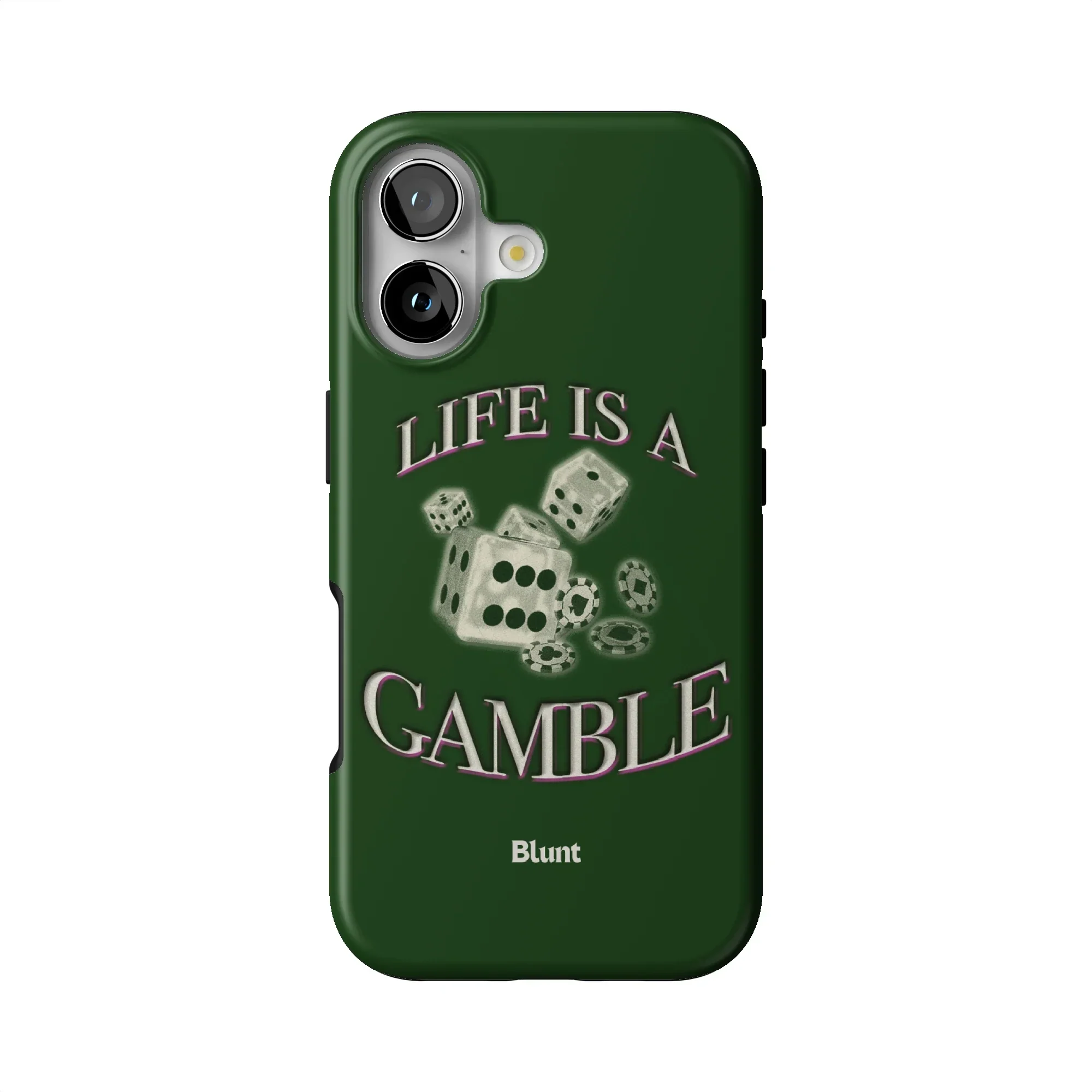 Green Gamble iPhone Case - Image 32