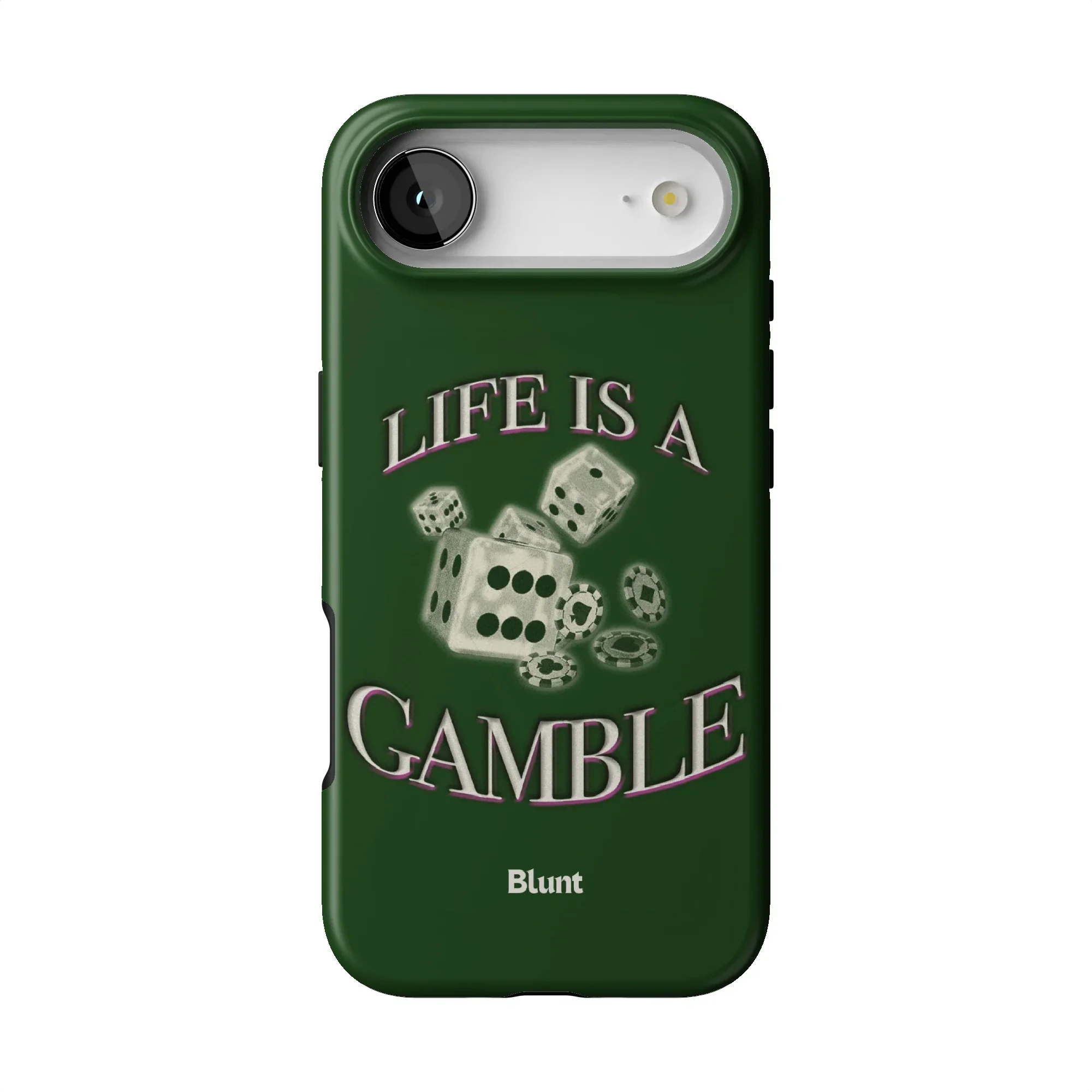 Green Gamble iPhone Case - Image 35