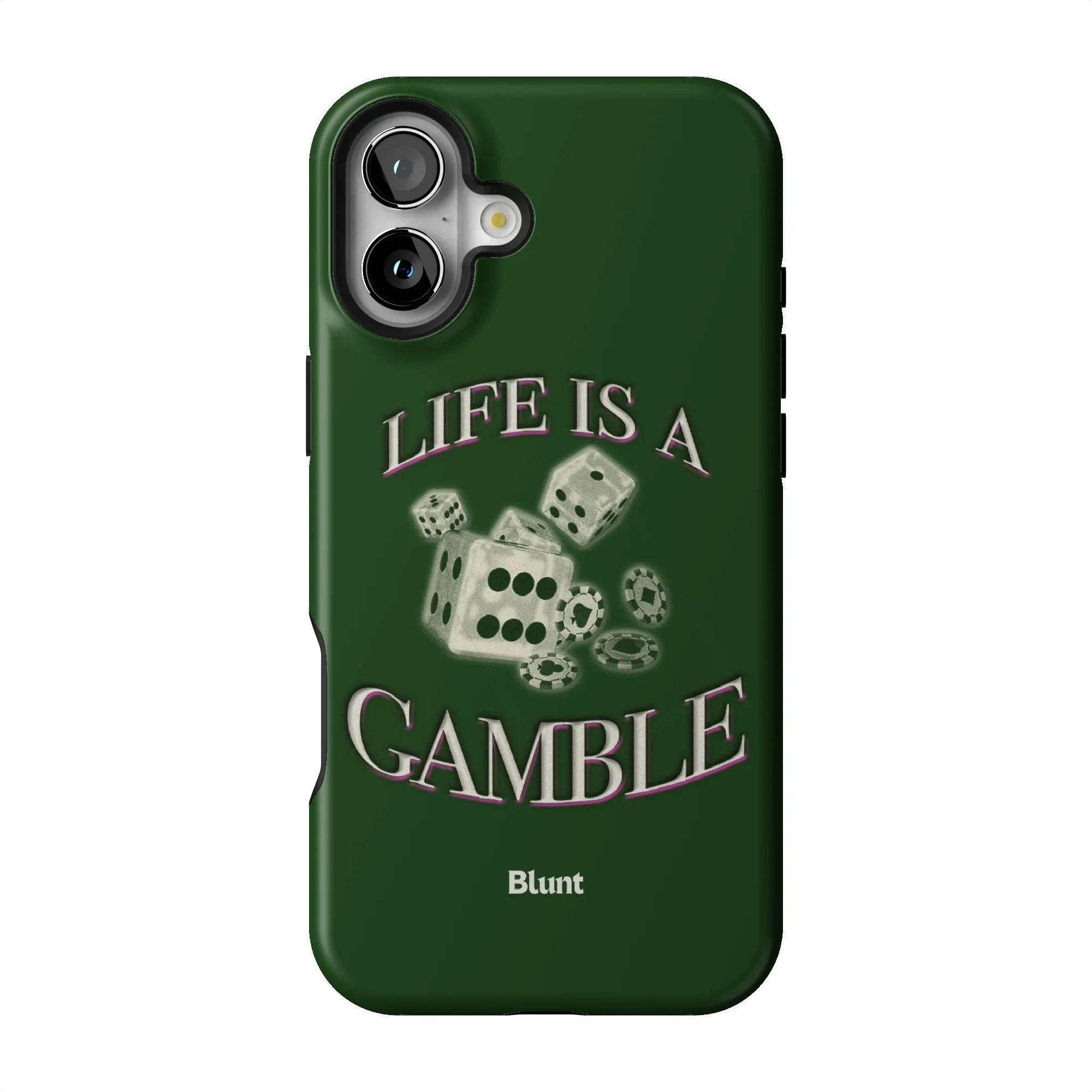 Green Gamble iPhone Case - Image 39