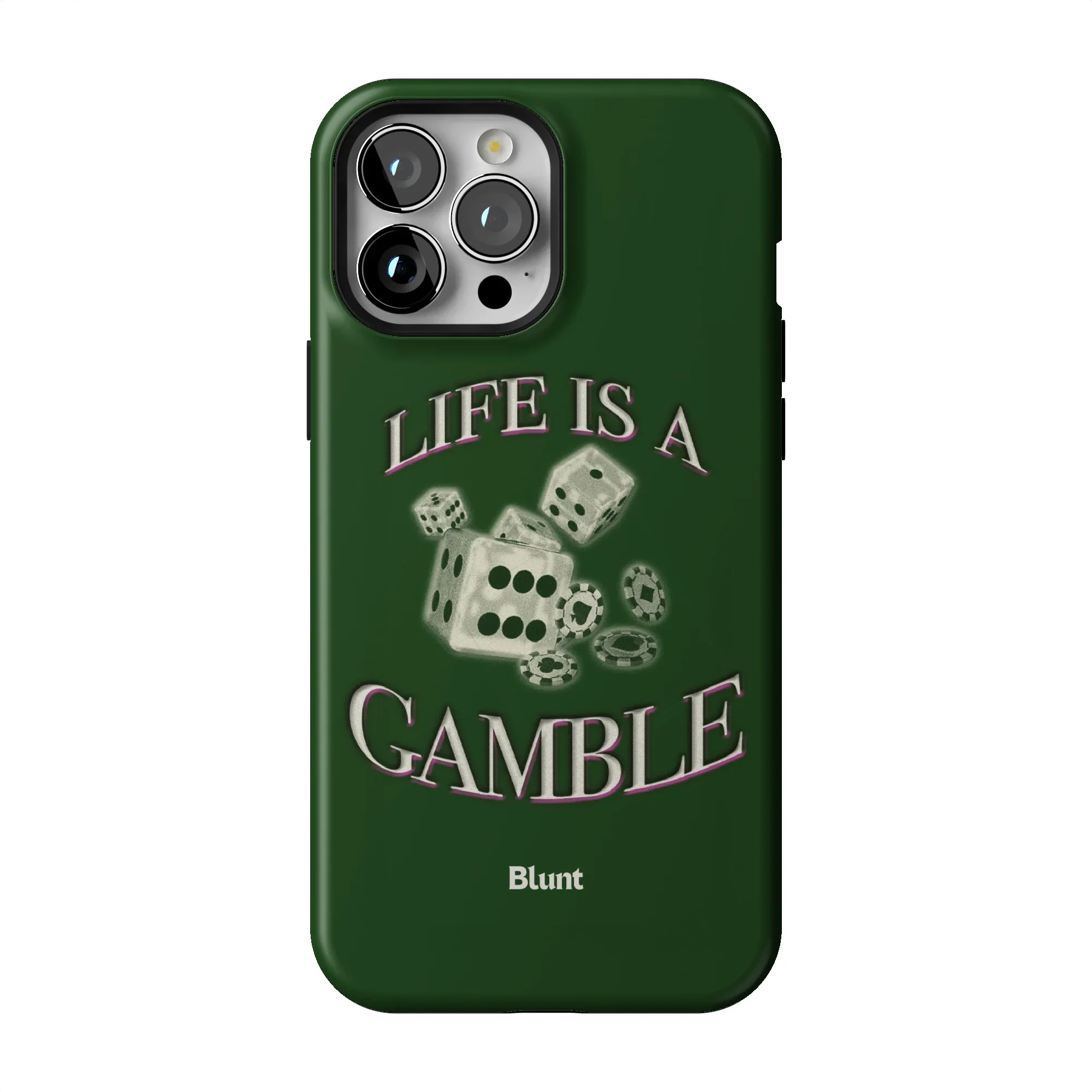 Green Gamble iPhone Case - Image 50