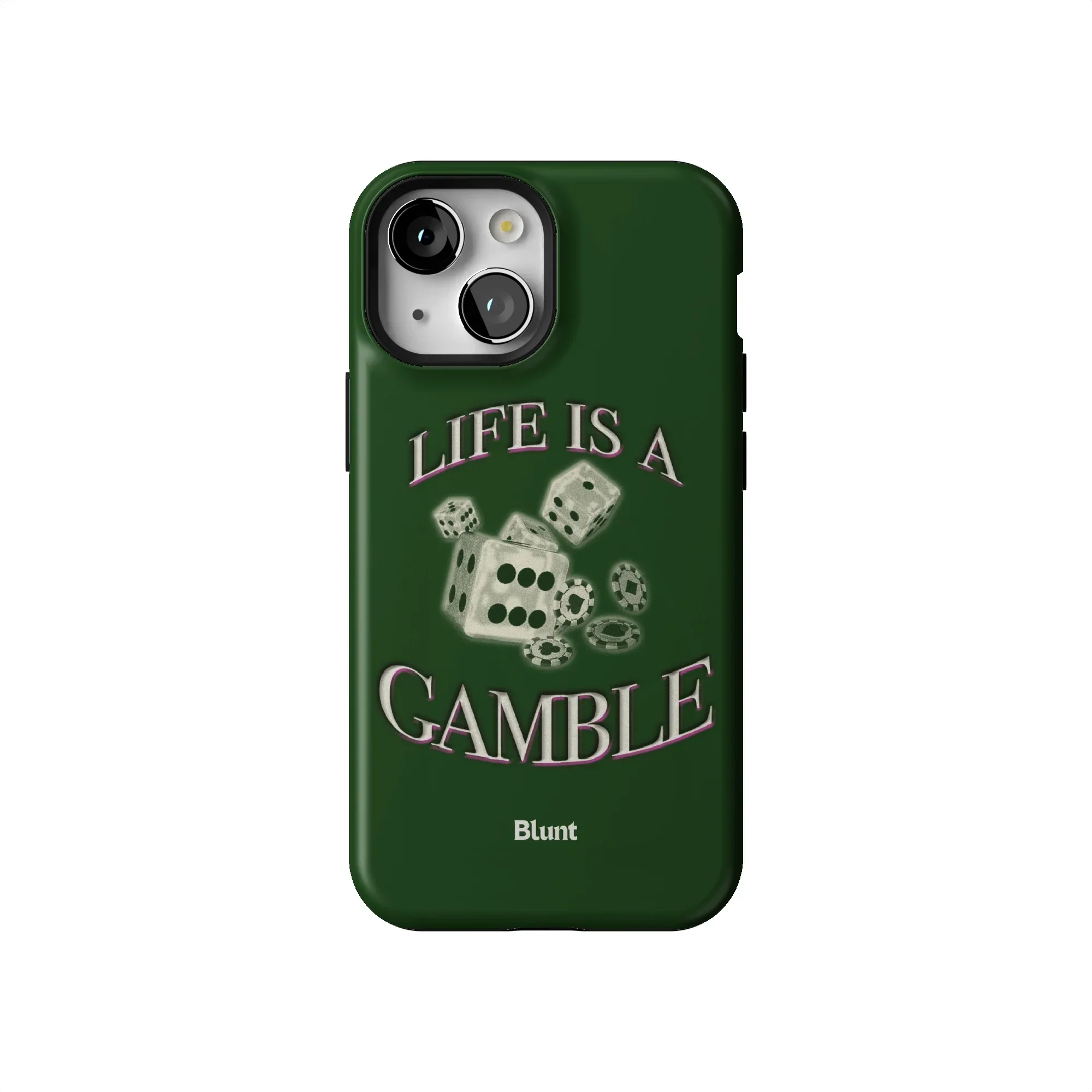 Green Gamble iPhone Case - Image 51