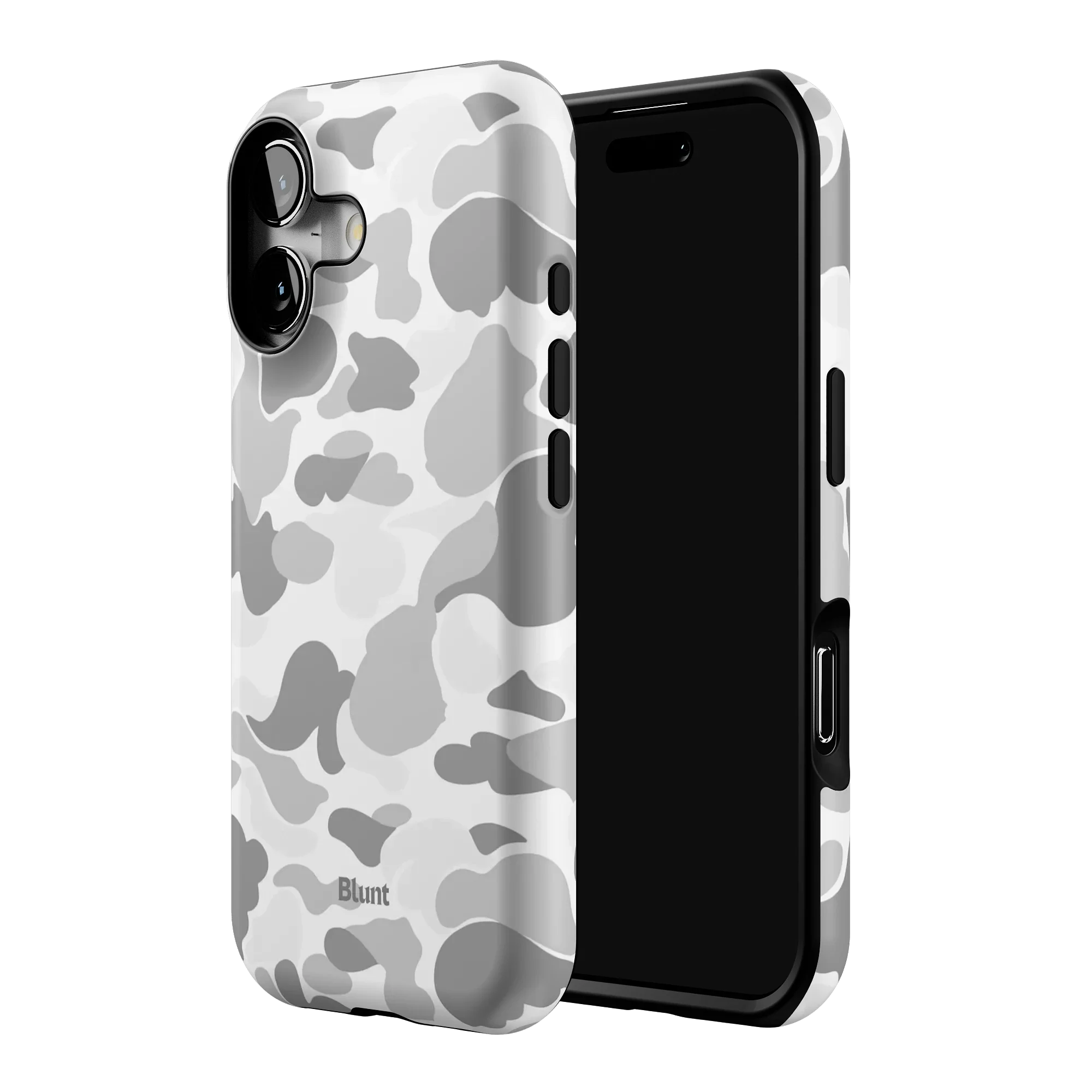 Greyish Camo iPhone Case - Image 28