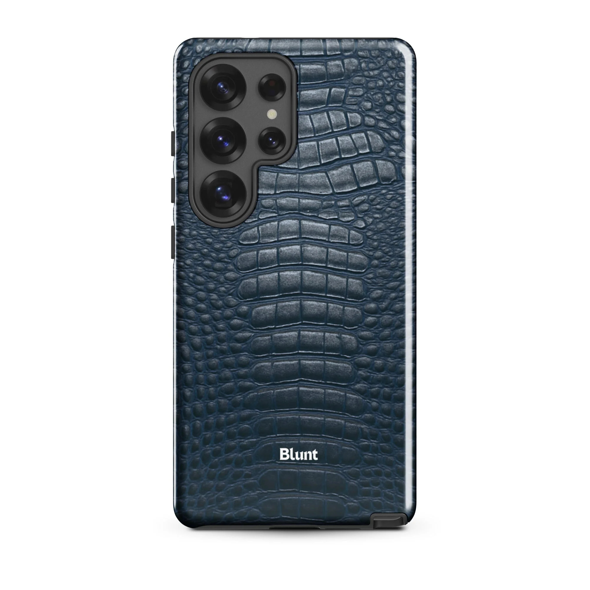 Navy Croc Samsung Case - Image 3