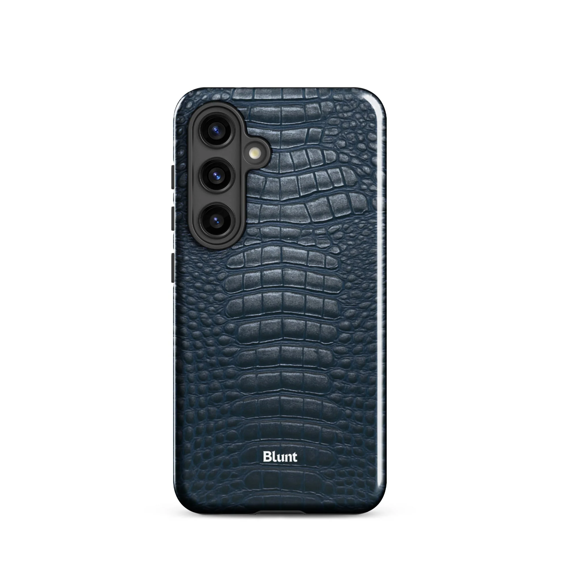 Navy Croc Samsung Case - Image 4