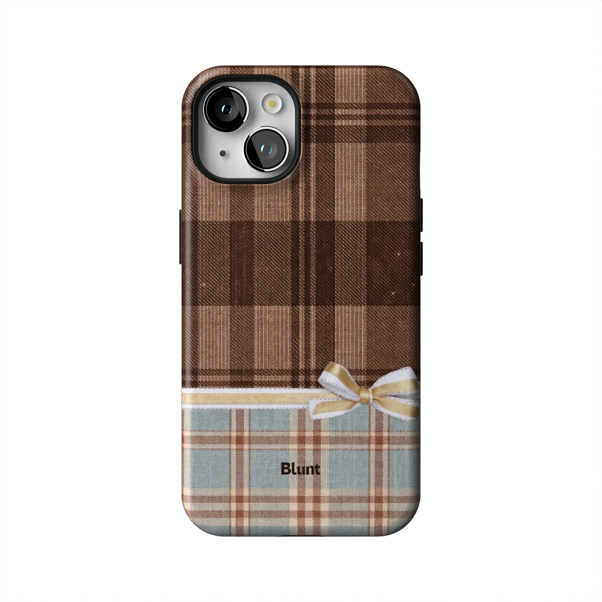 Mocha Plaid iPhone Case - Image 14