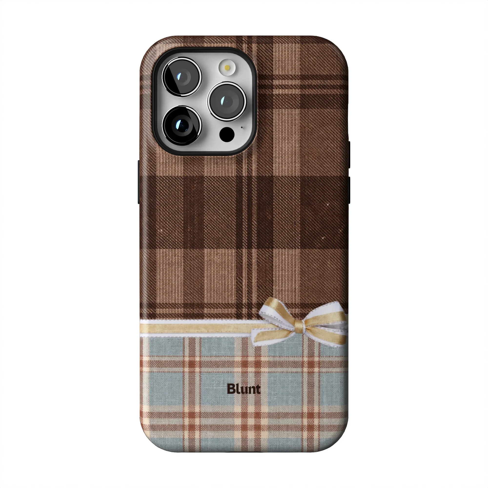Mocha Plaid iPhone Case - Image 16