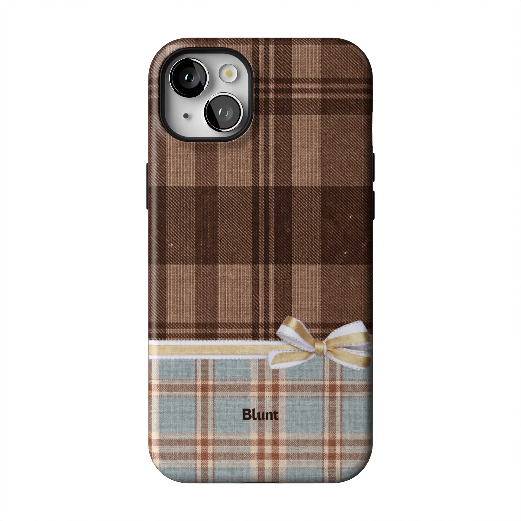 Mocha Plaid iPhone Case - Image 17