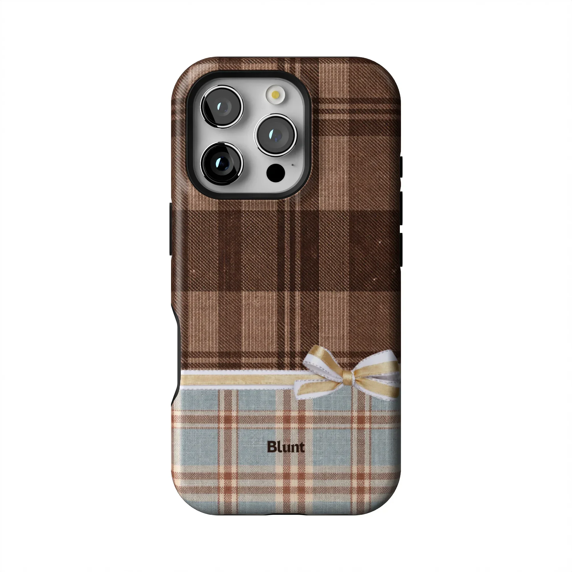 Mocha Plaid iPhone Case - Image 34