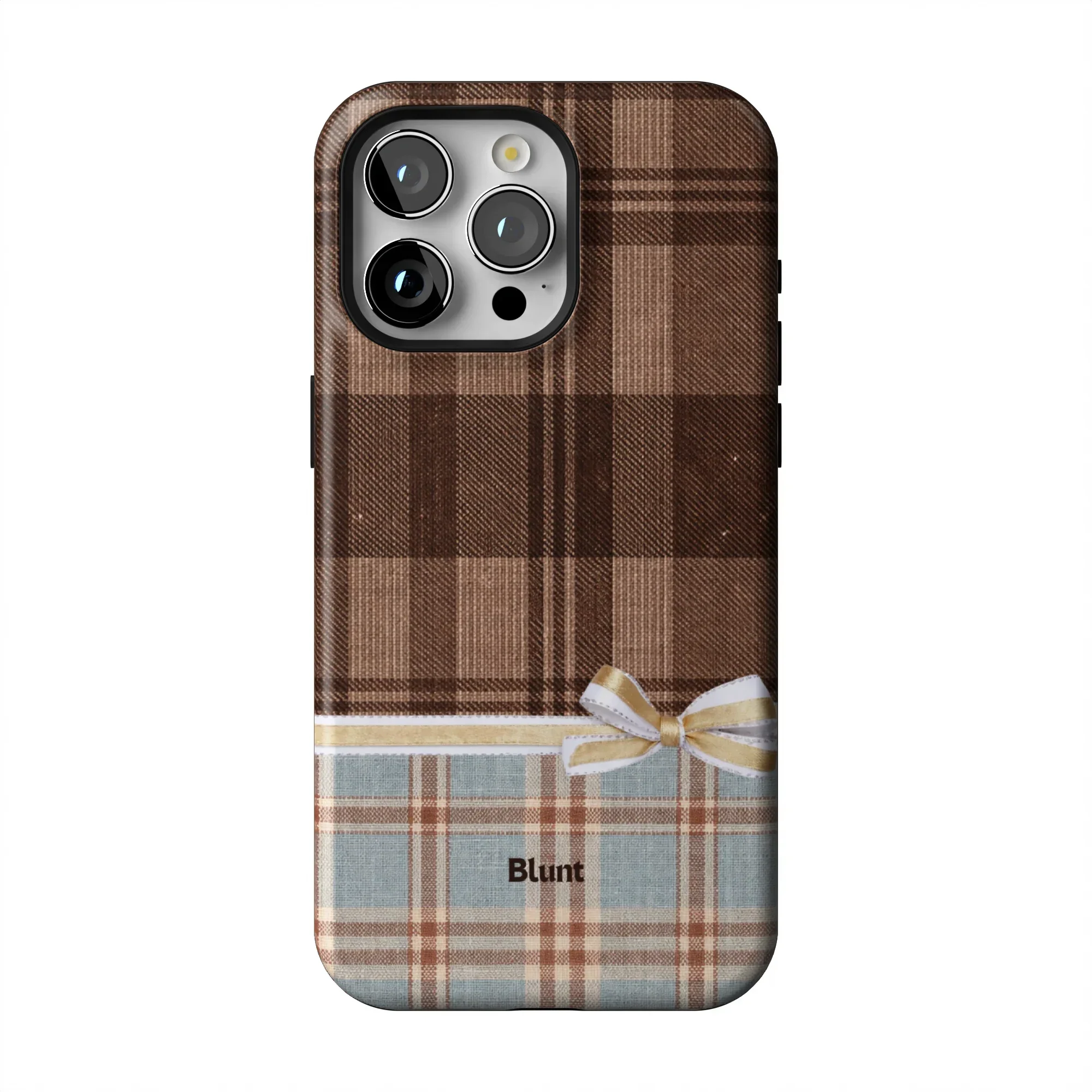 Mocha Plaid iPhone Case - Image 40
