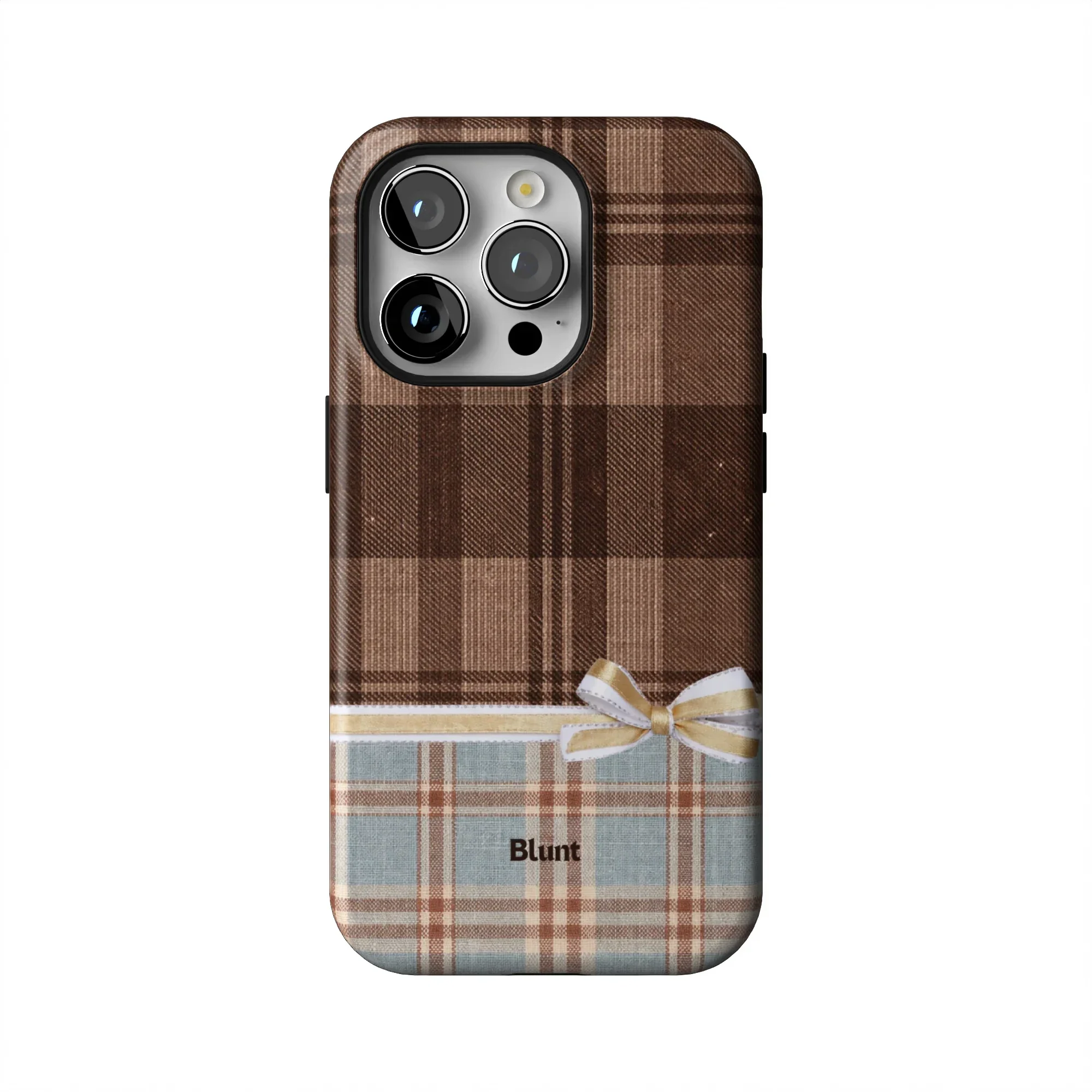 Mocha Plaid iPhone Case - Image 43