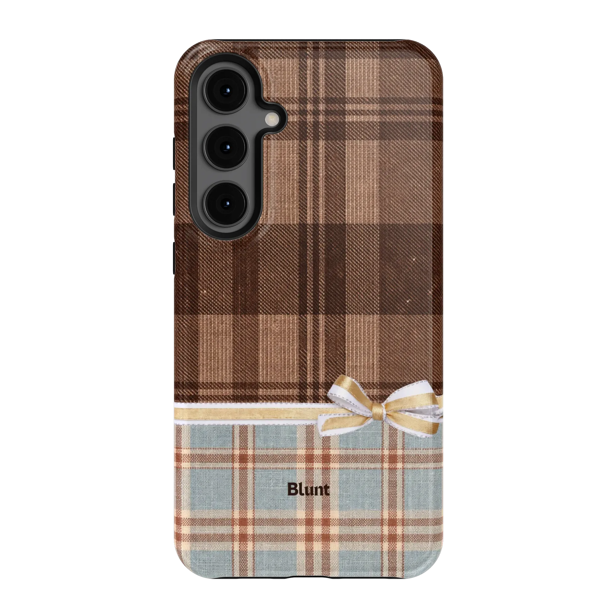 Mocha Plaid Samsung Case - Image 5