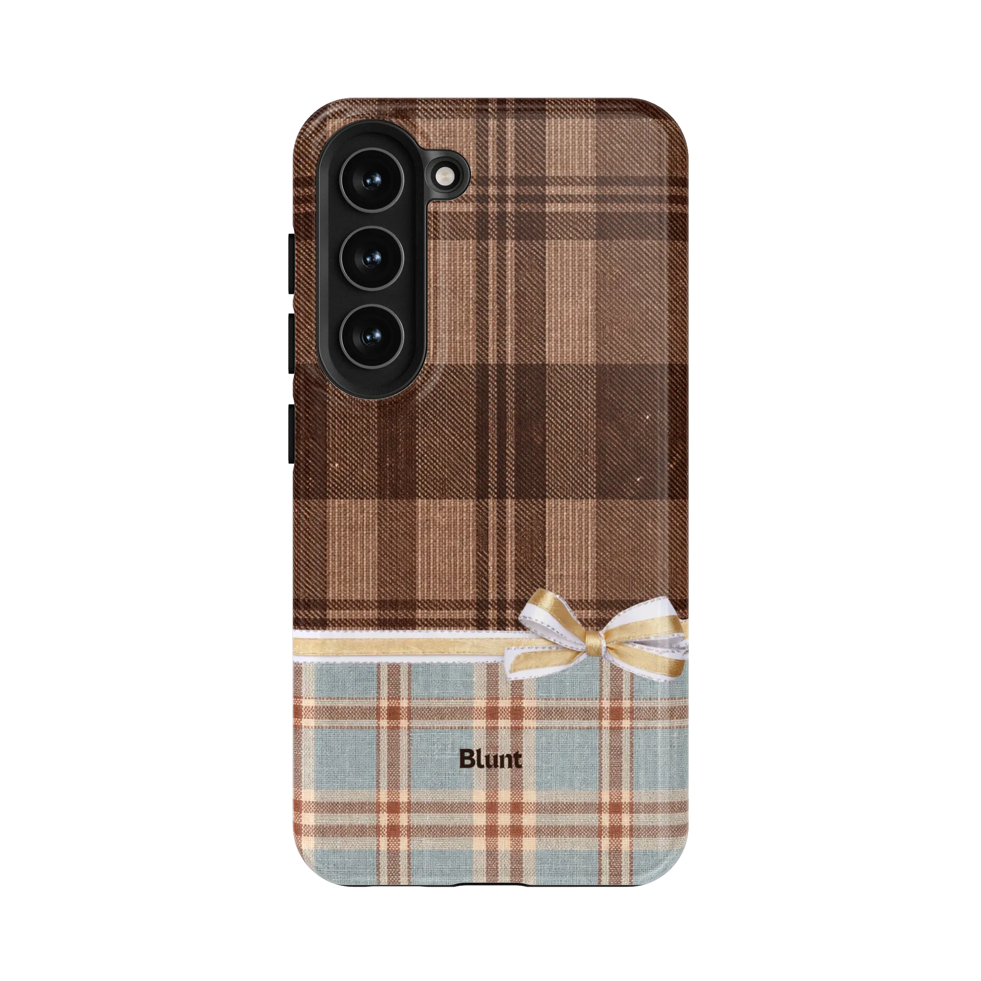 Mocha Plaid Samsung Case - Image 7