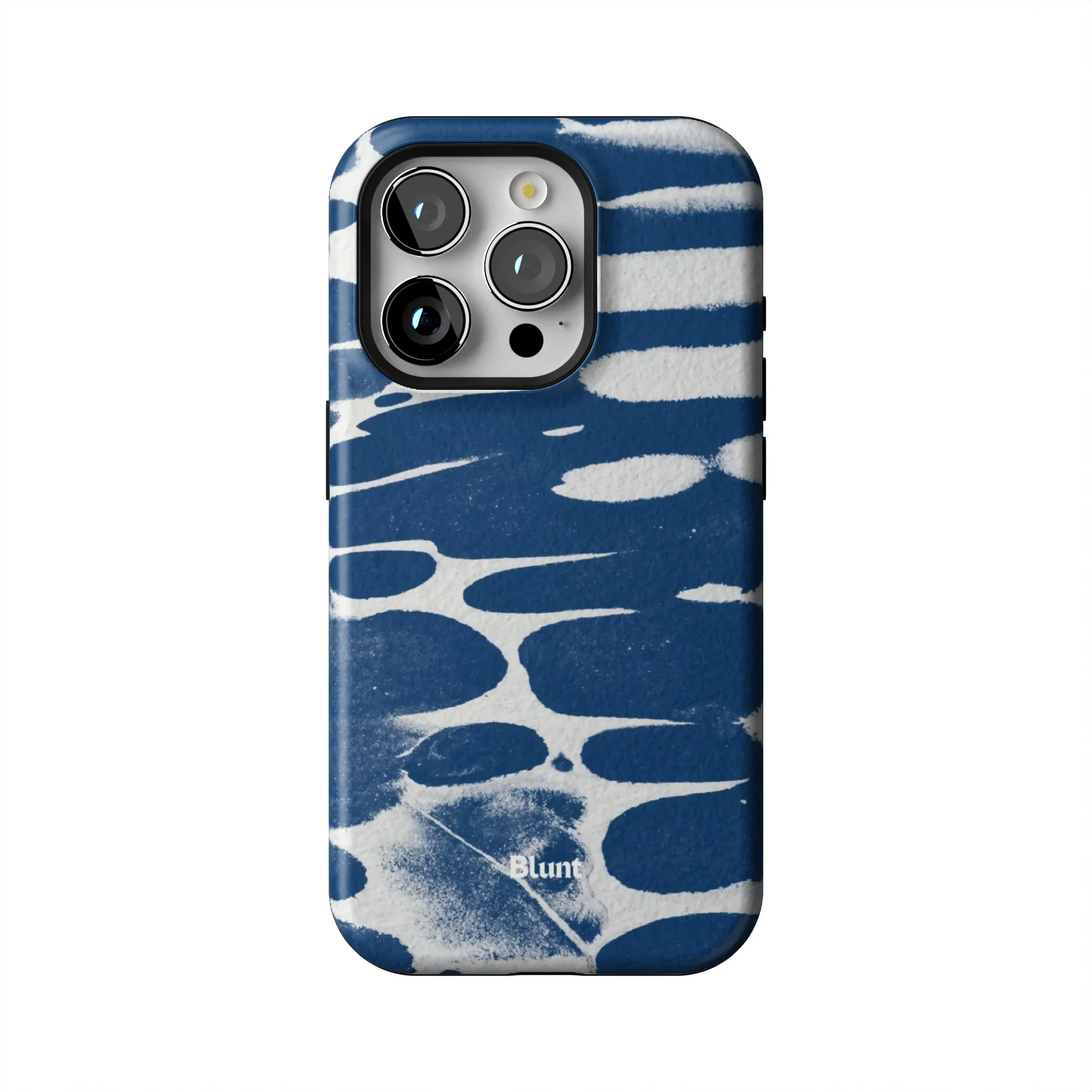 Navy Noir Abstract iPhone Case - Image 24