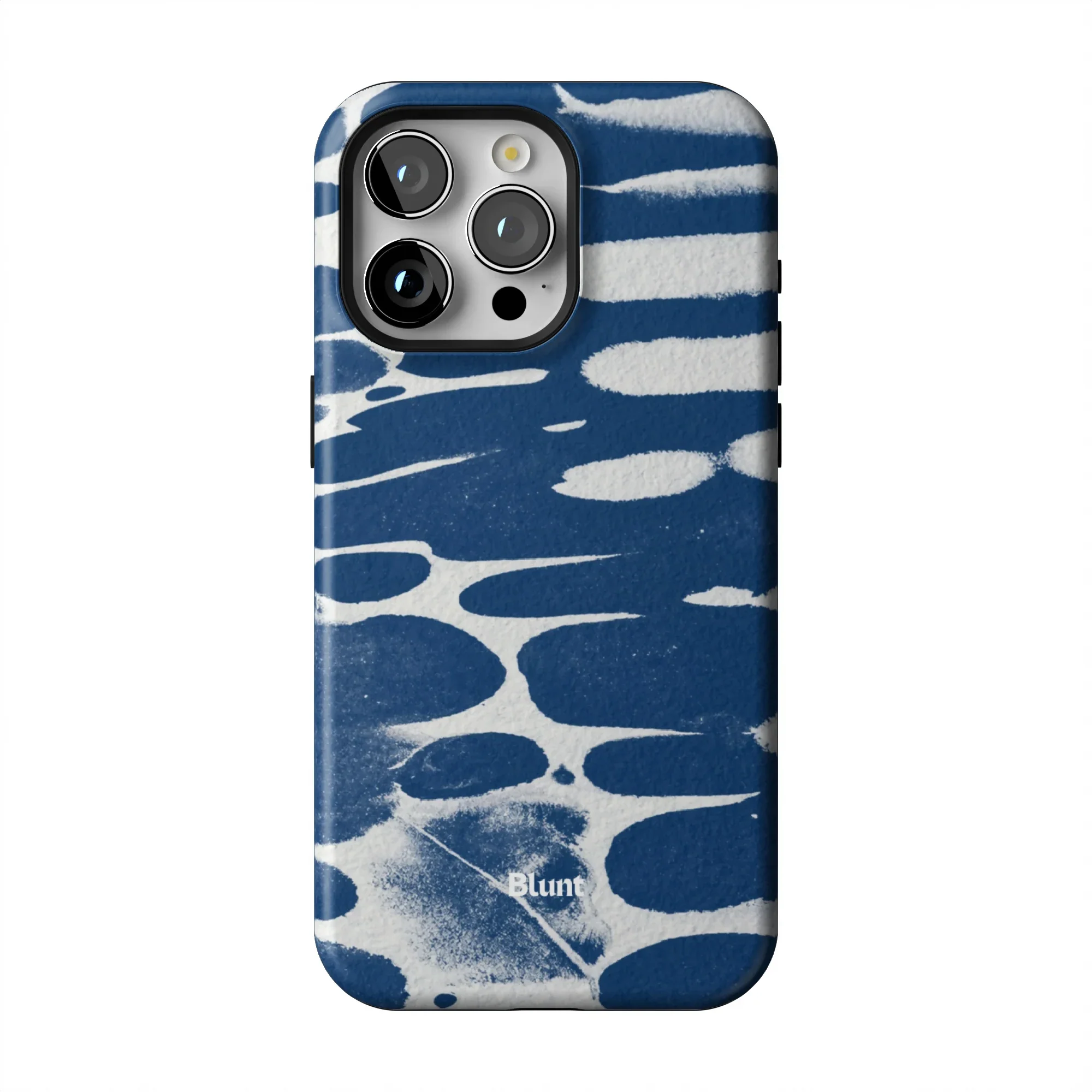 Navy Noir Abstract iPhone Case - Image 25