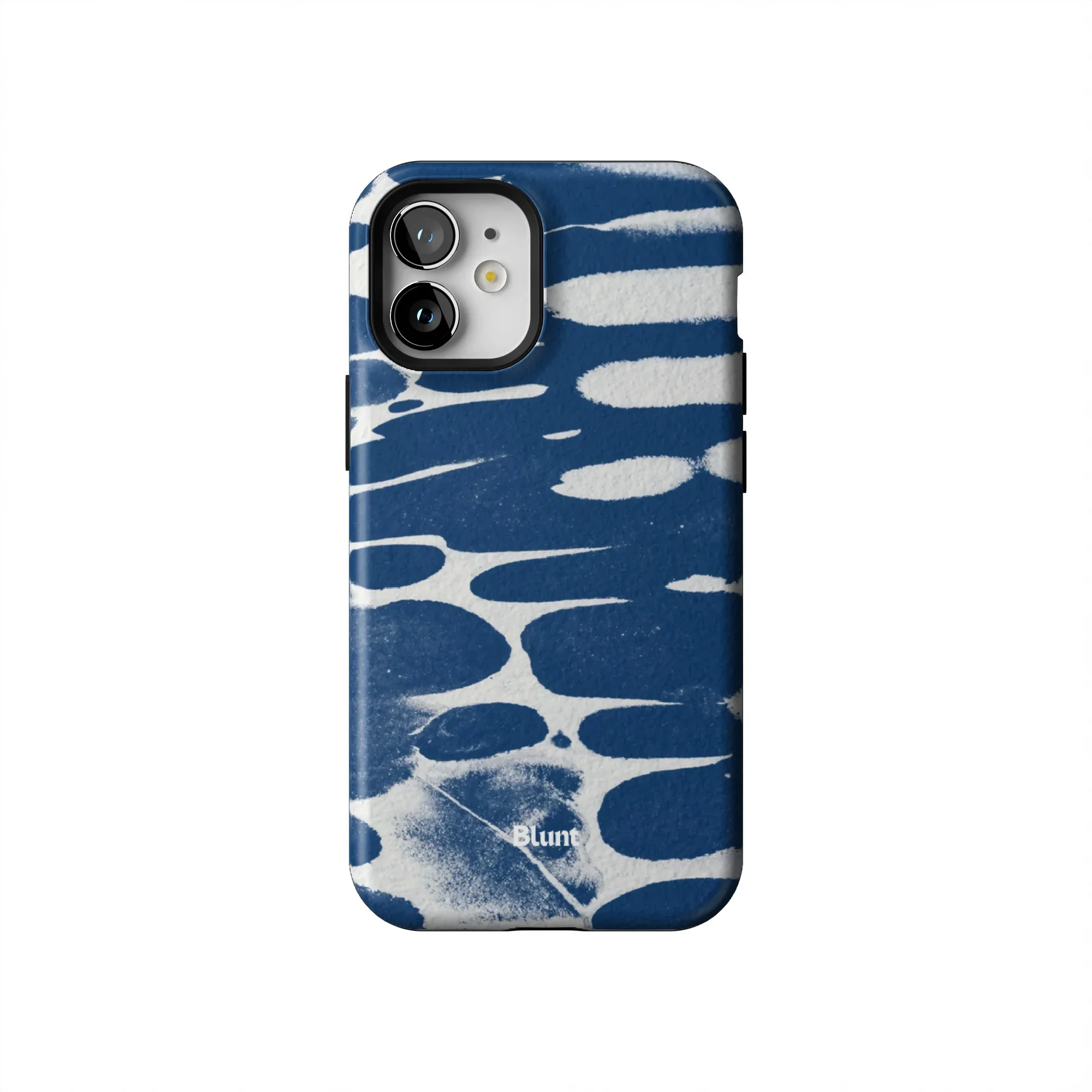 Navy Noir Abstract iPhone Case - Image 52