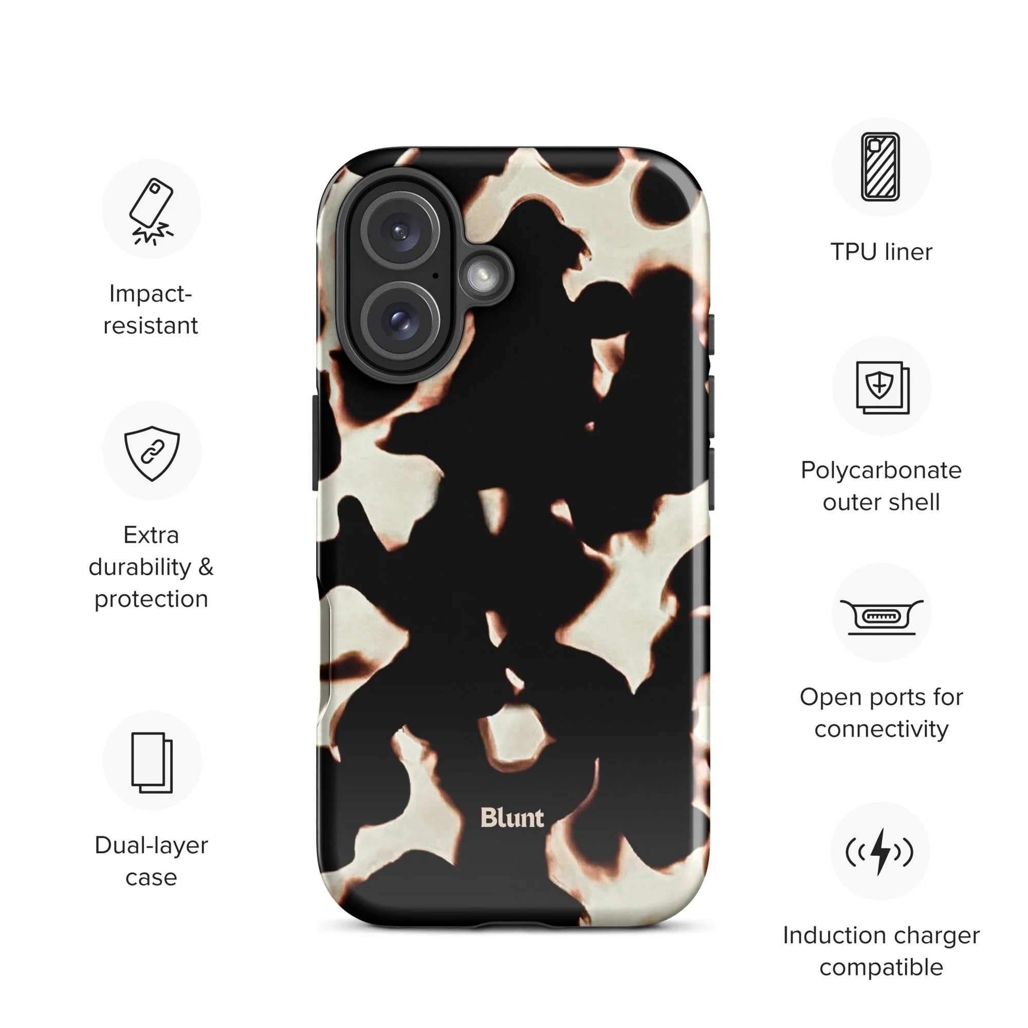 Night Cowhide iPhone Case - Image 26