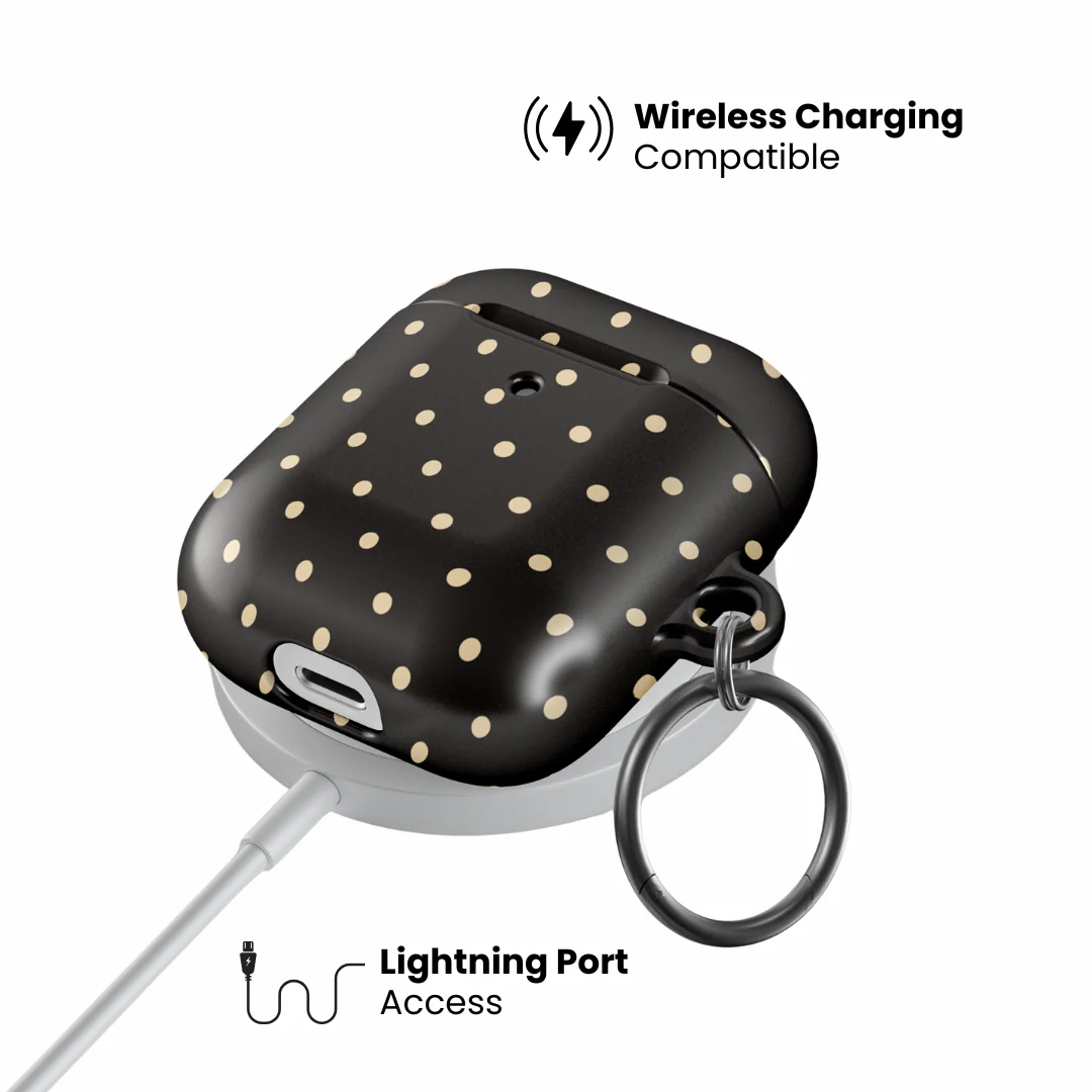 Noir Dot AirPod Case - Image 4