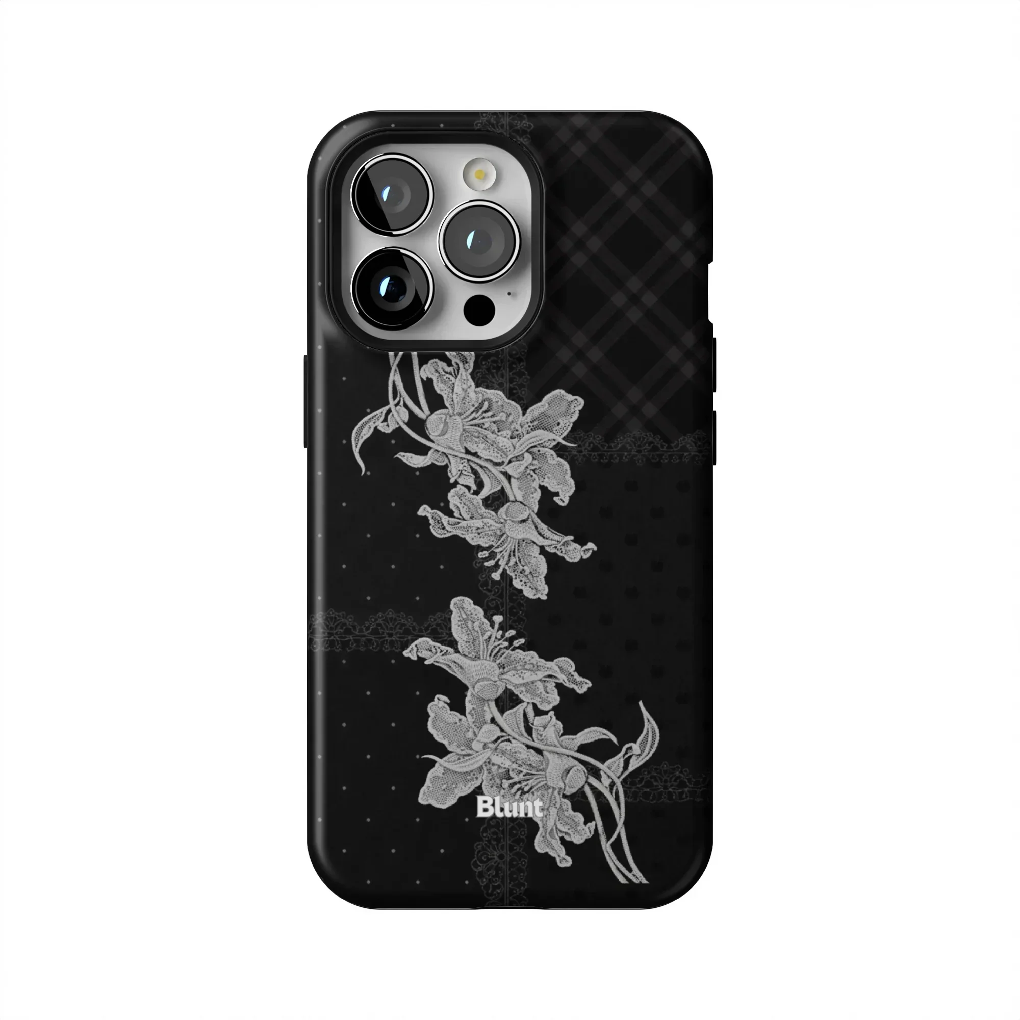 Noir Petals iPhone Case - Image 47