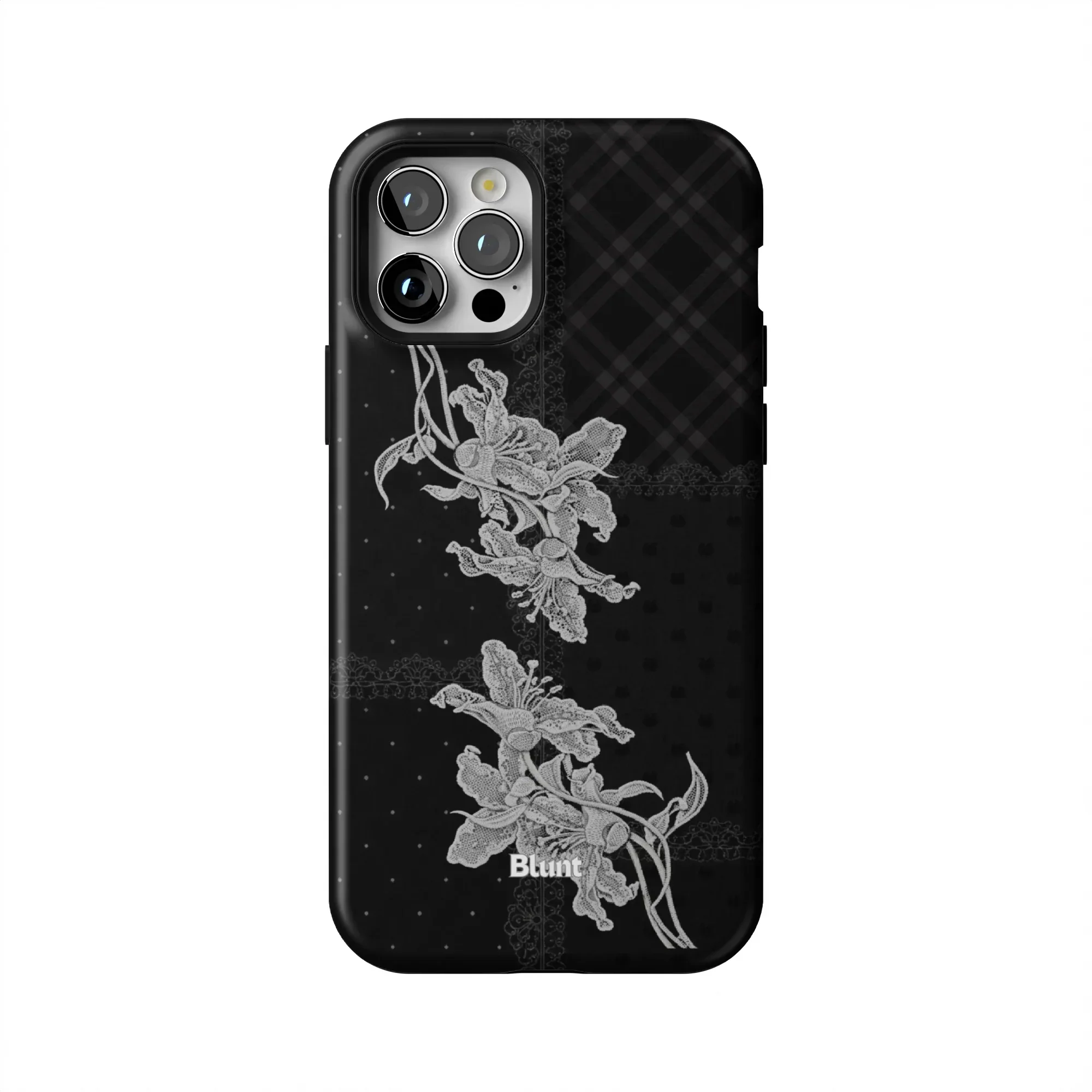 Noir Petals iPhone Case - Image 51