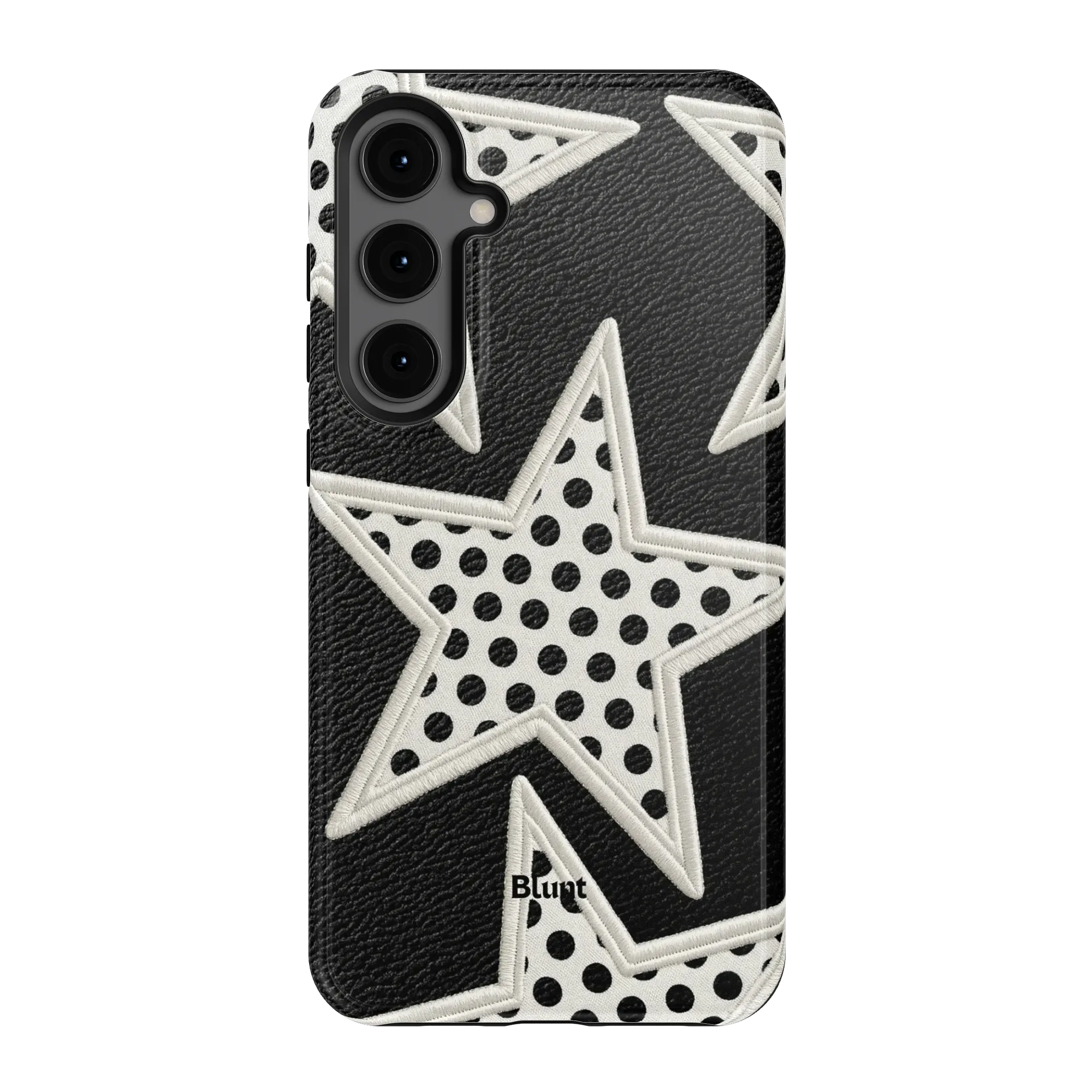Noir Polka Star Samsung Case - Image 5
