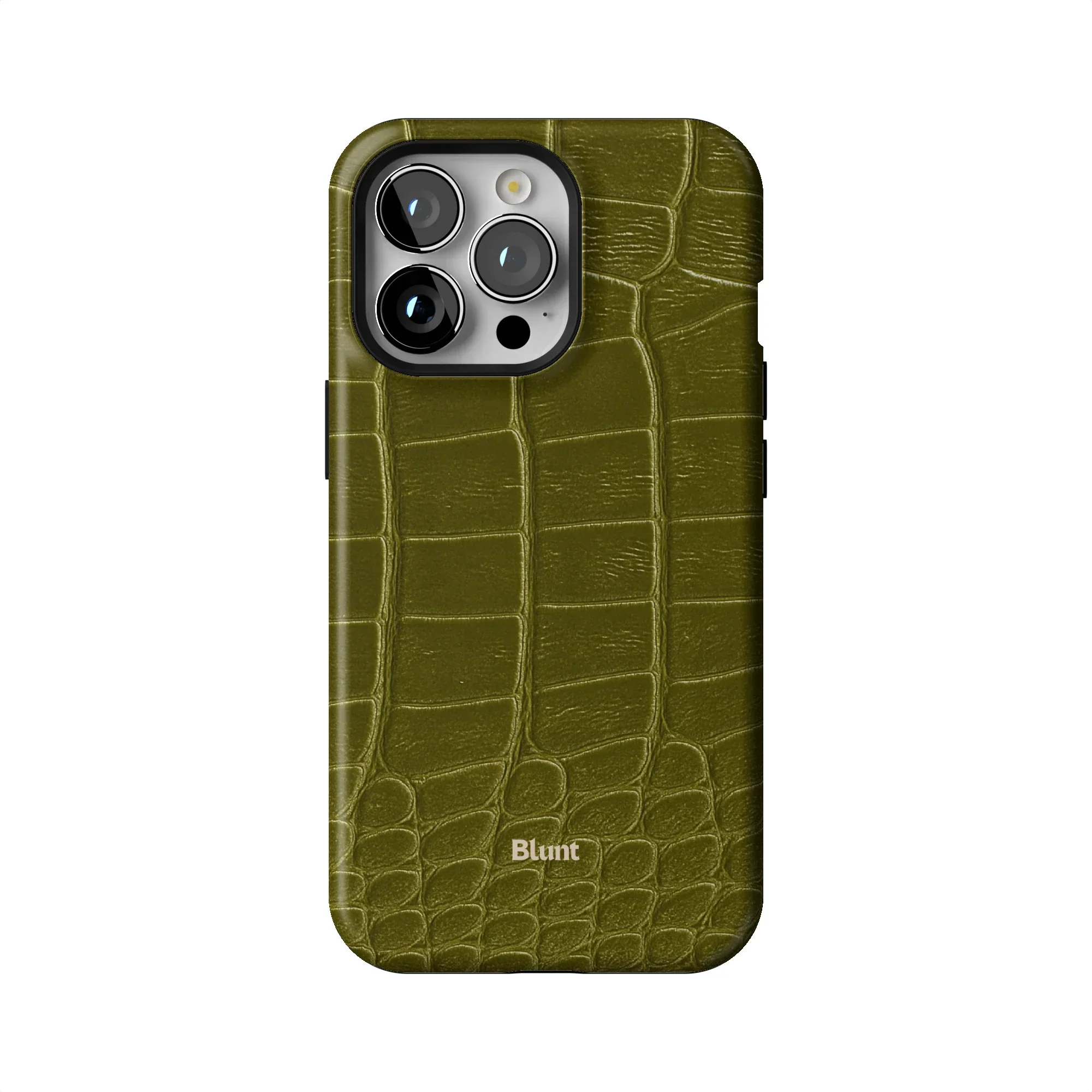 Olive Croc iPhone Case - Image 50
