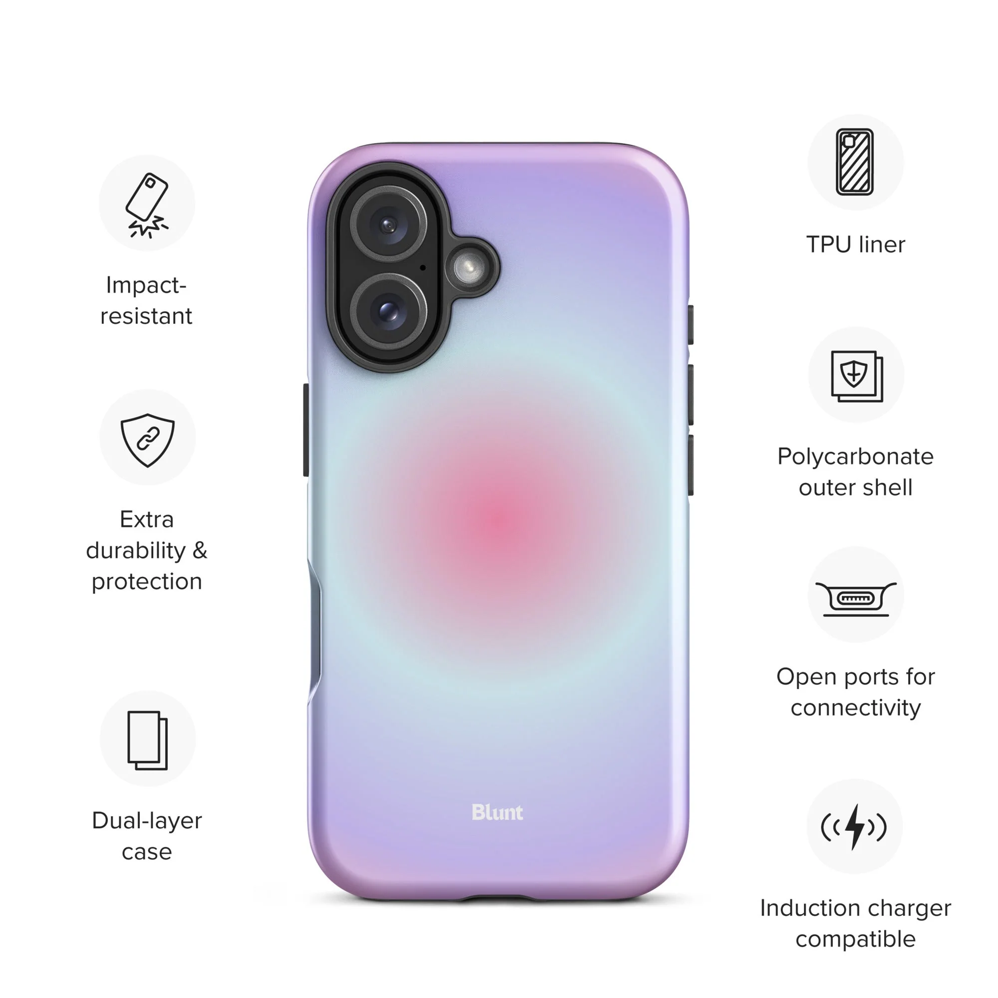Pink Aura iPhone Case - Image 27