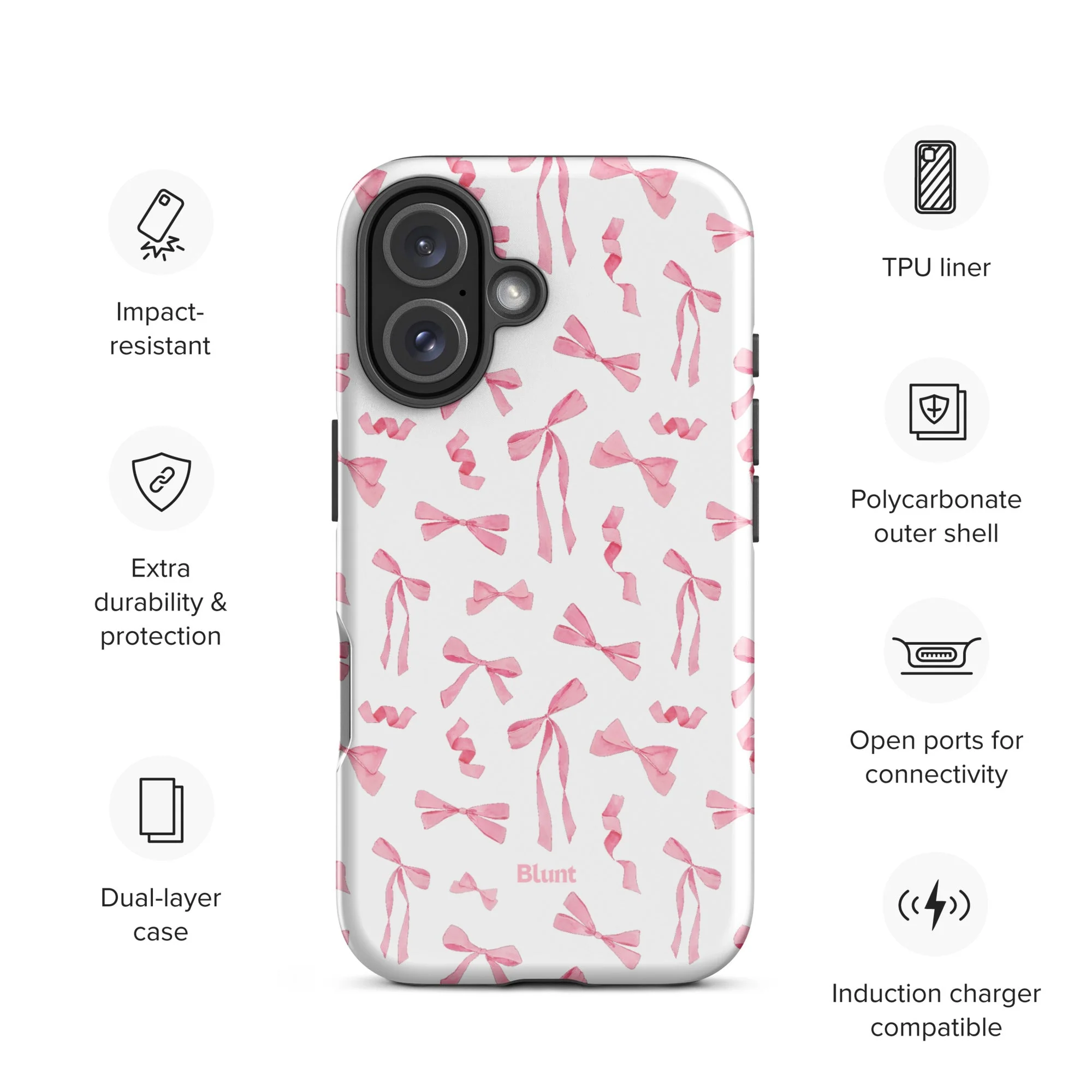 Pink Bow iPhone Case - Image 44